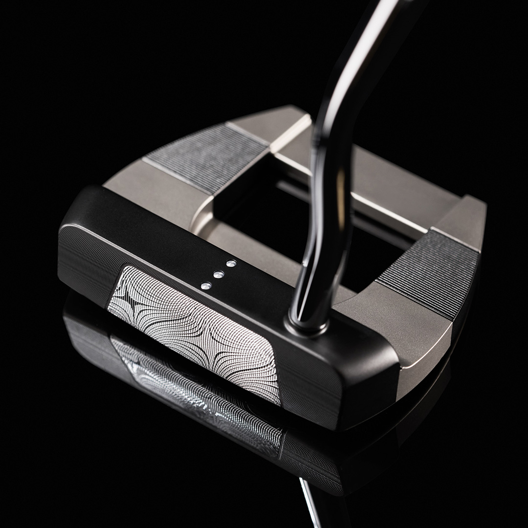 Damascus Milled Jailbird Mini Double Bend Putter