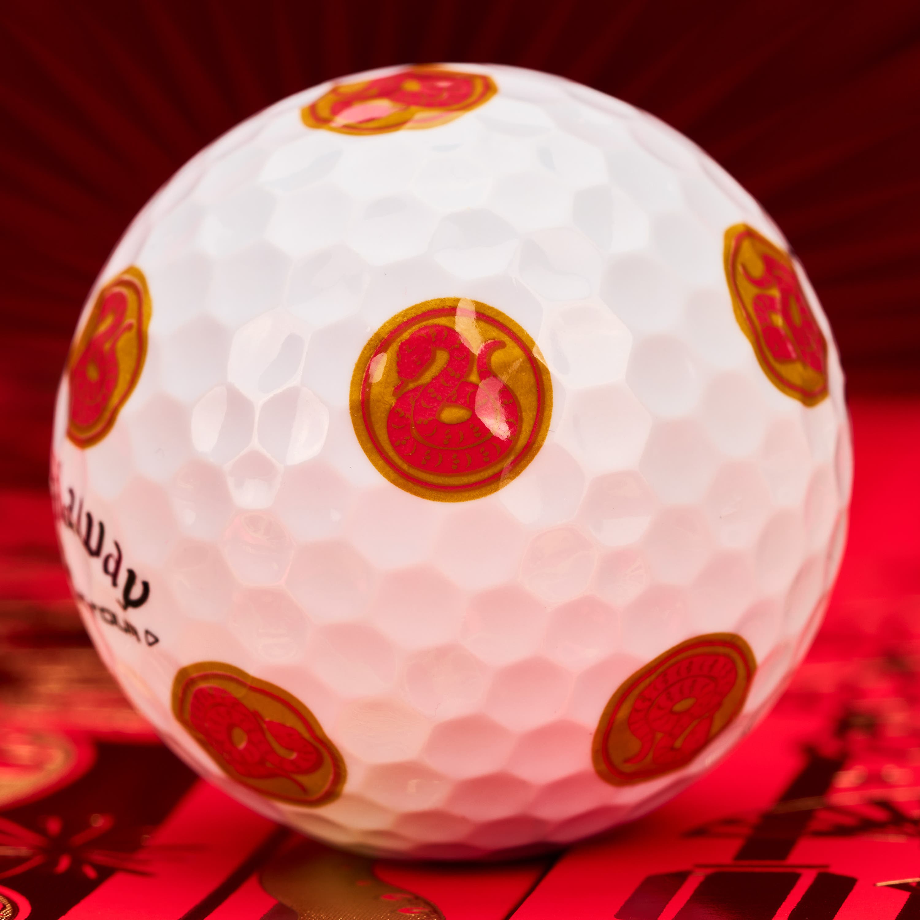 Chrome Tour Year of the Snake Golf Balls