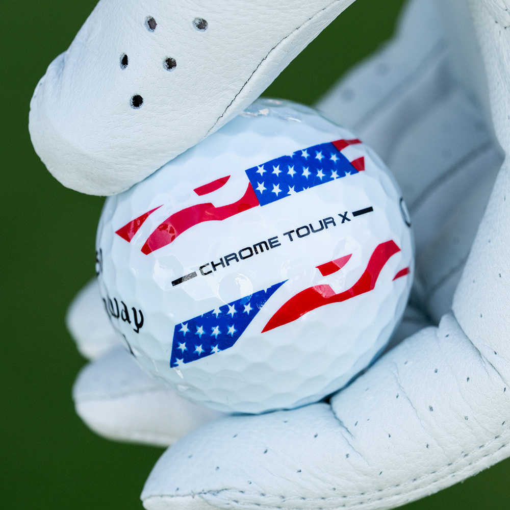 Chrome Tour X USA Stripe Golf Balls