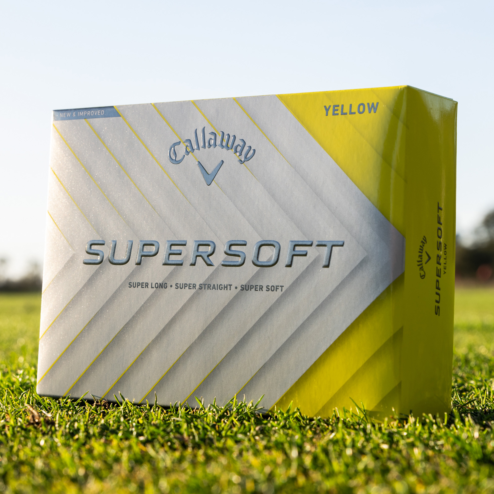 Supersoft Yellow Golf Balls