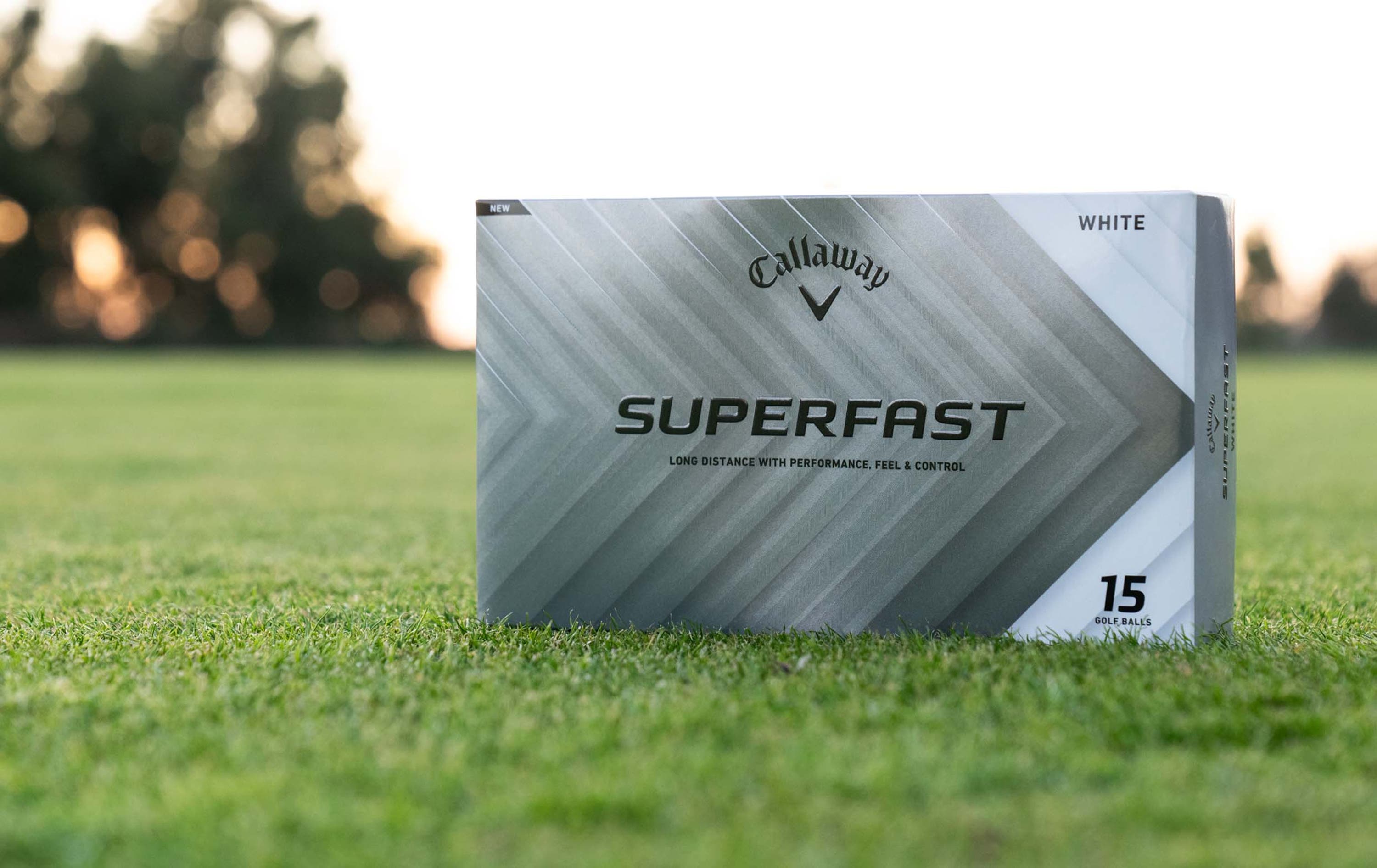 2025 Superfast white golf ball