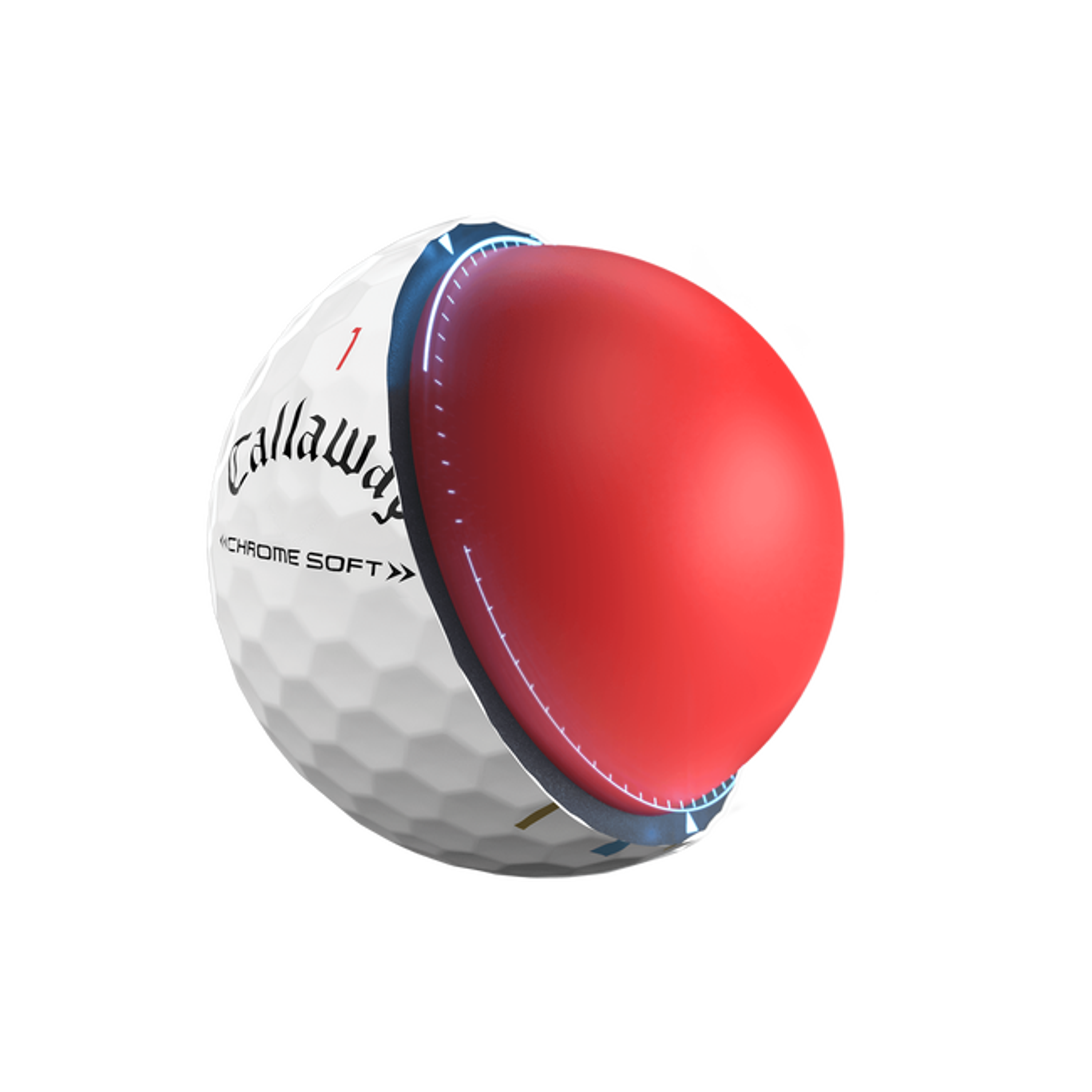 Chrome Soft Good Good Triple Track golf balls features and benefits