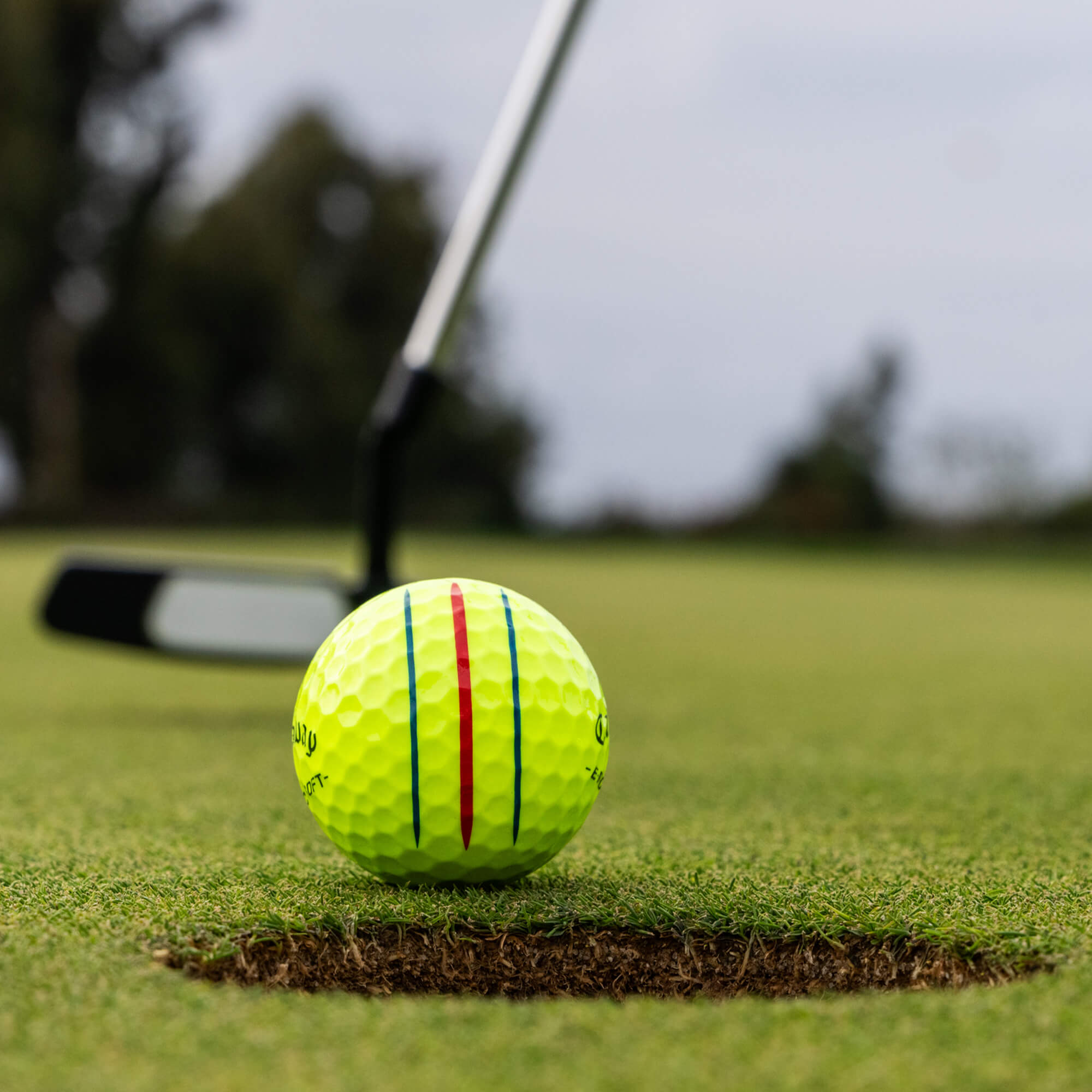 E•R•C Soft Yellow Golf Balls