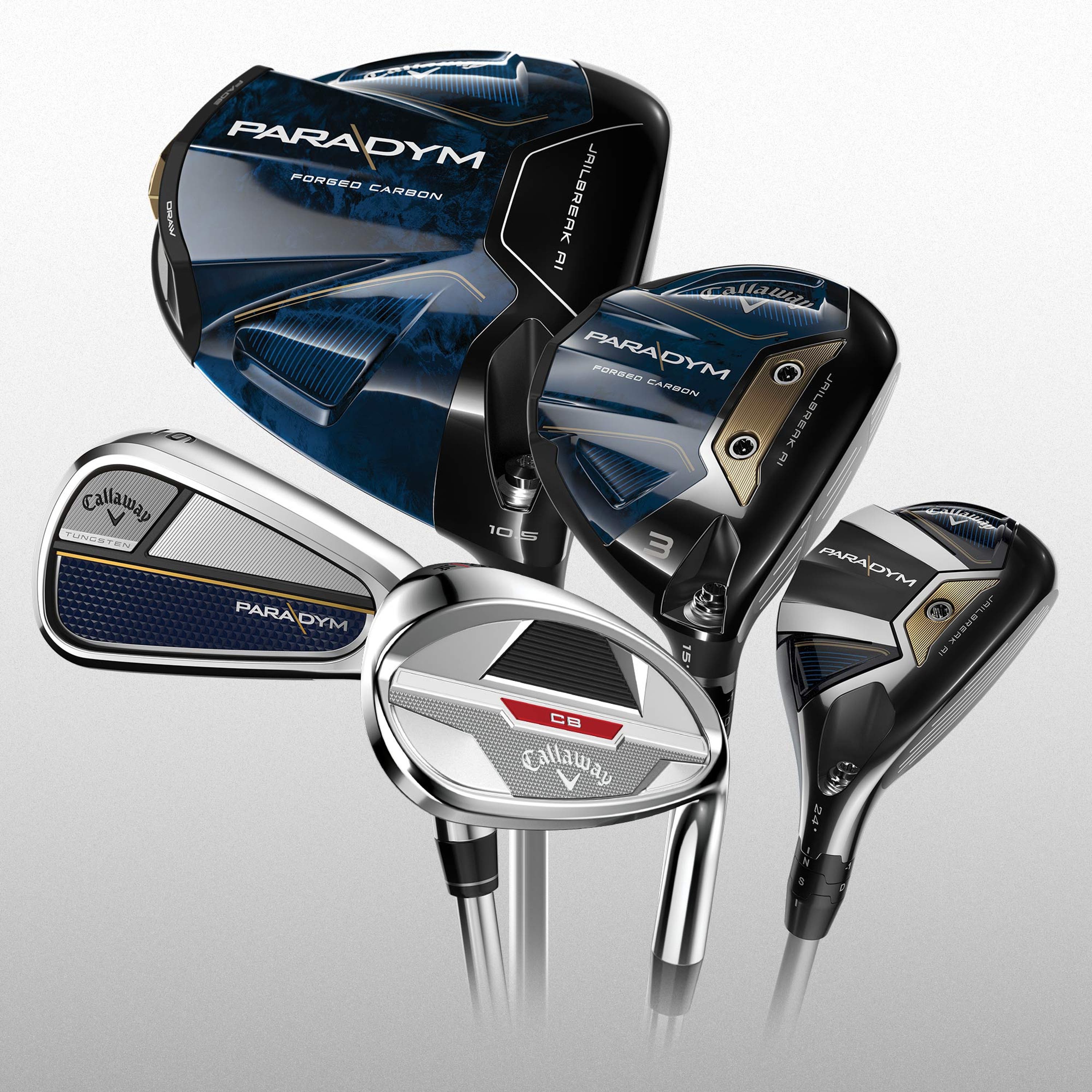 paradym and cb wedge golf clubs