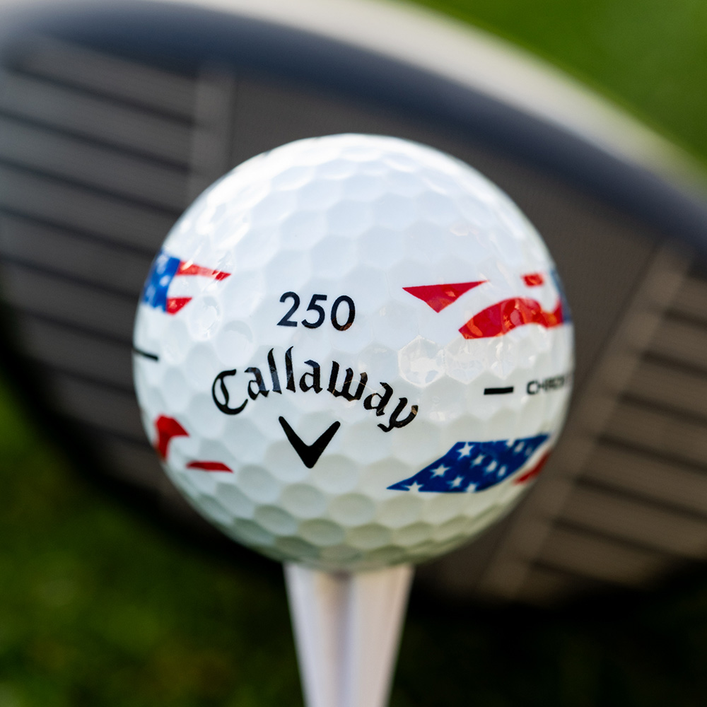 Chrome Tour X USA Stripe Golf Balls
