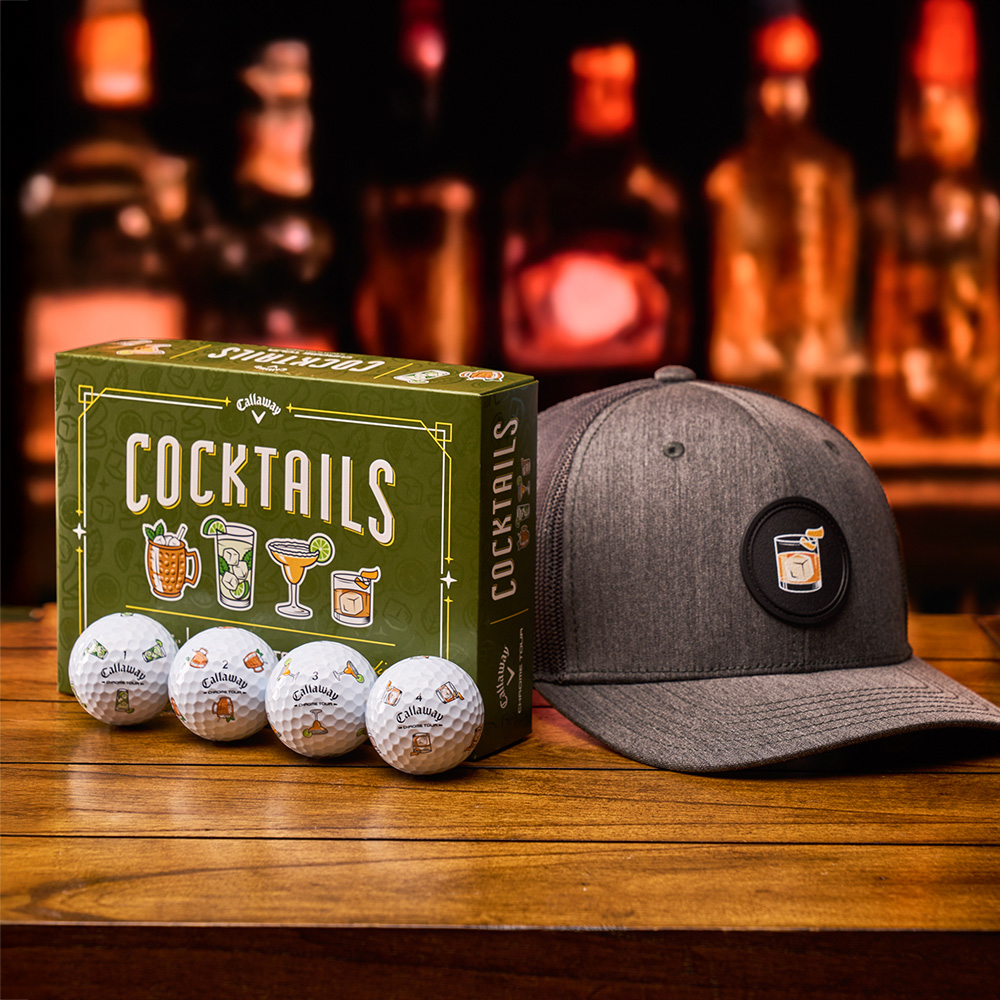Chrome Tour Cocktails Golf Balls