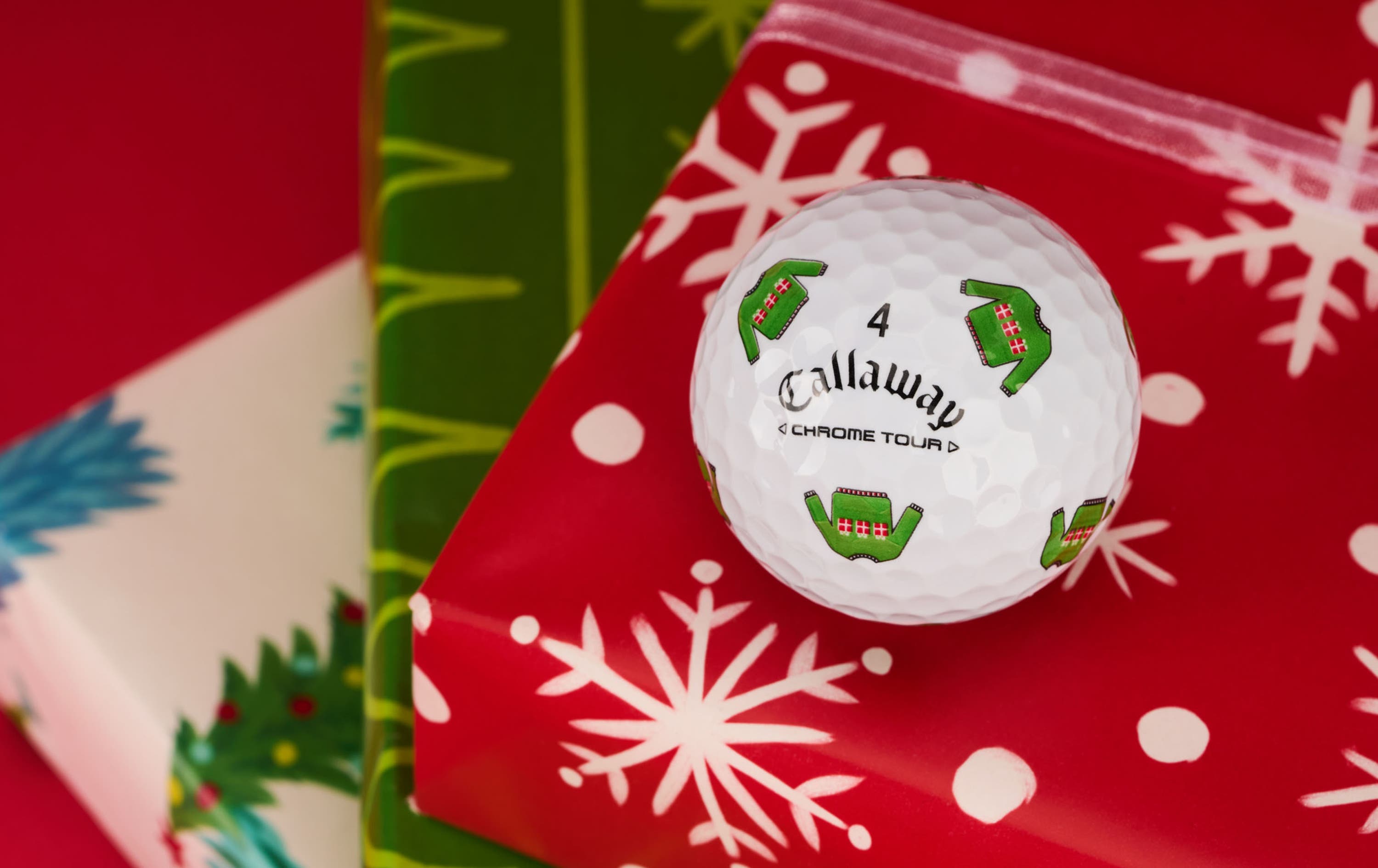 Chrome Tour Ugly Sweater Golf Balls