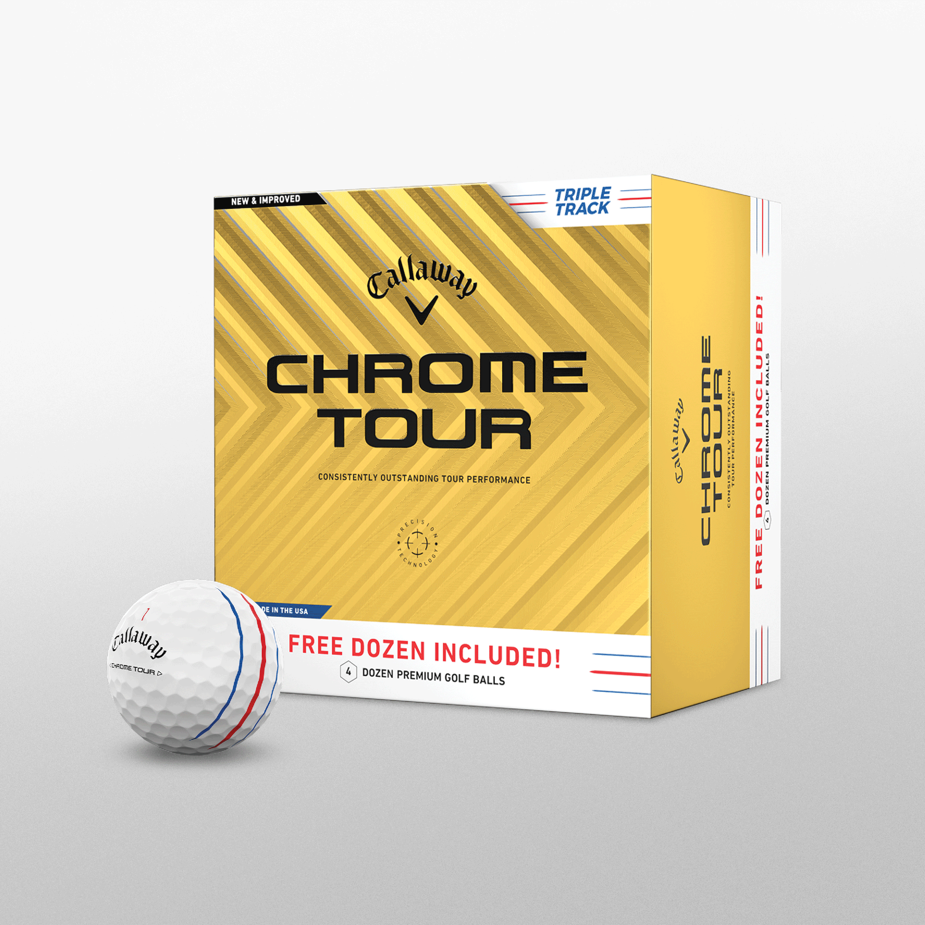 chrome golf ball family montage
