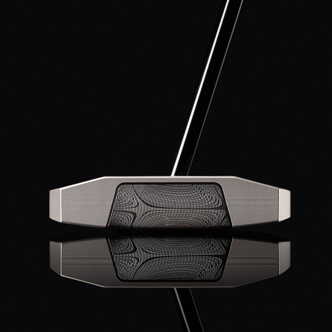 Damascus Milled Square 2 Square Seven Center Shaft Putter