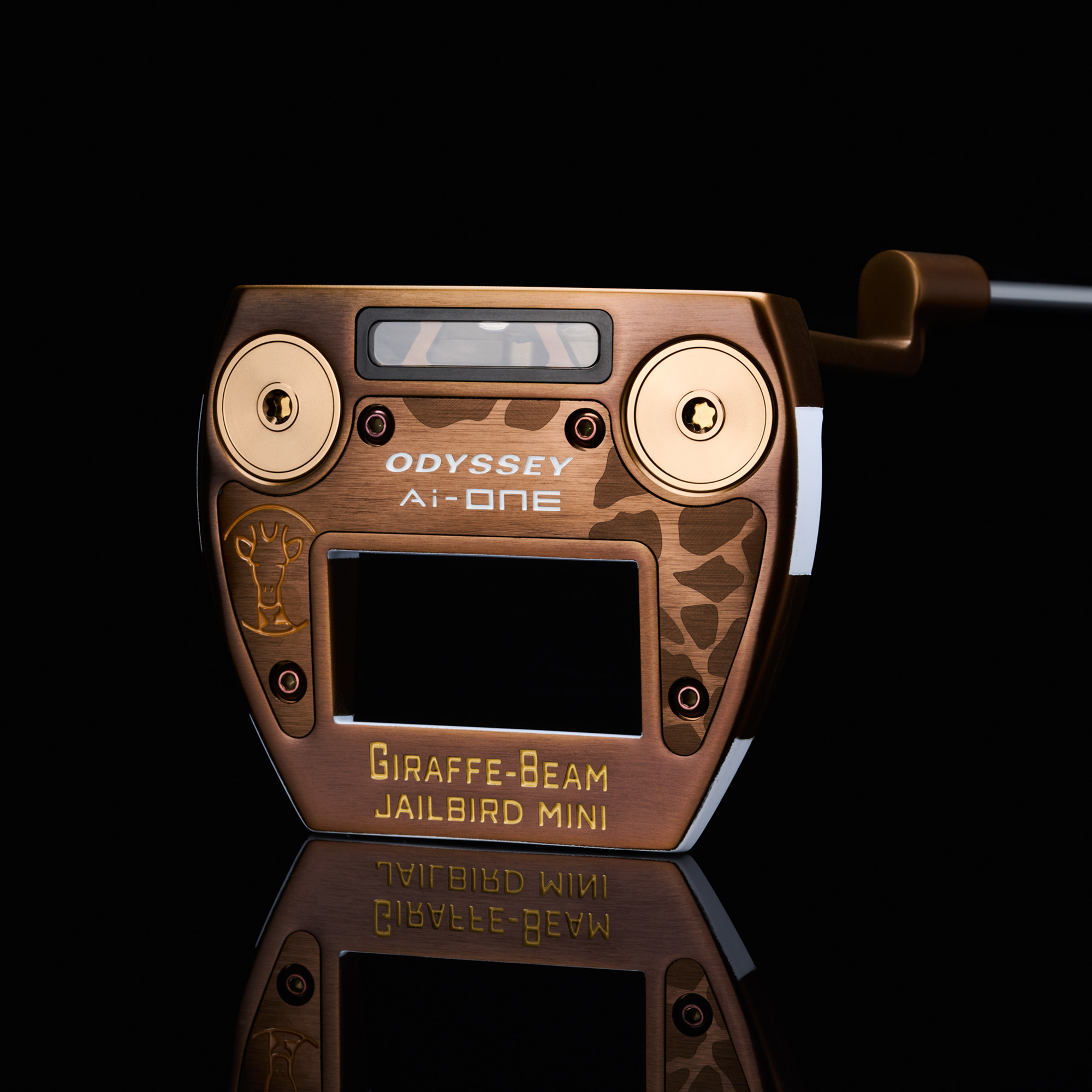 豪華ラッピング無料 Ai-ONE Giraffe Beam Jailbird Mini Putter クラブ