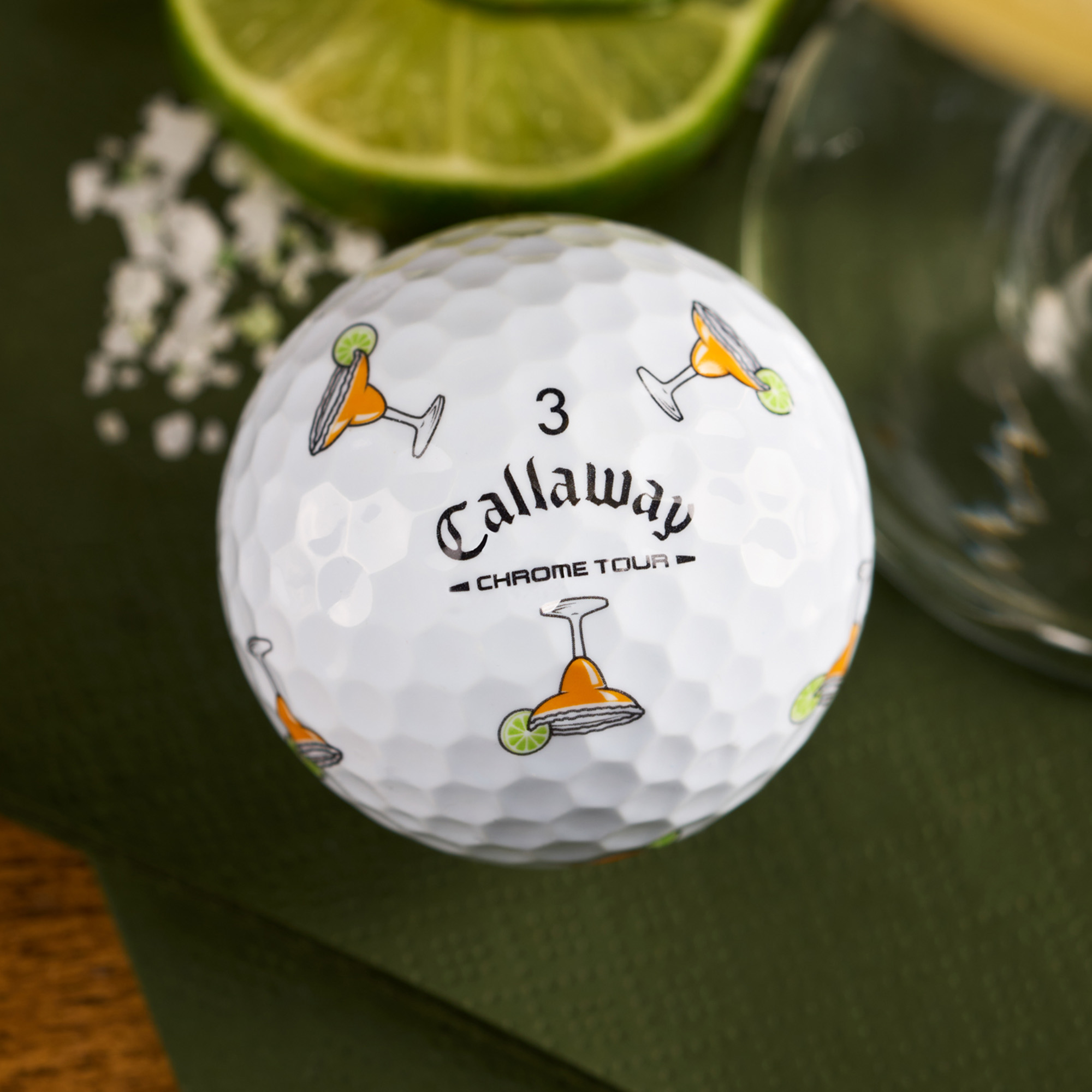 Chrome Tour Cocktails Golf Balls