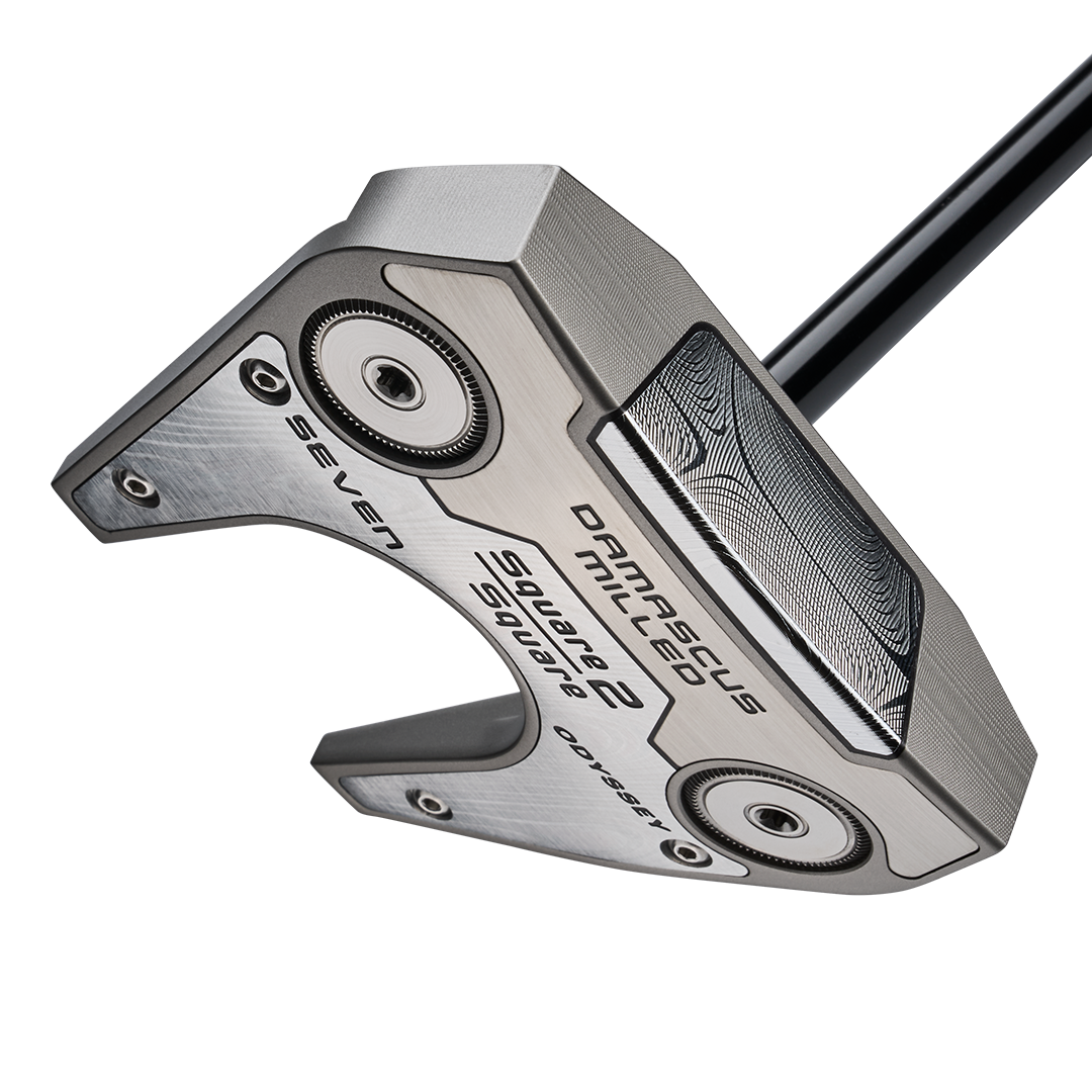 Damascus Milled Square 2 Square Seven Center Shaft Putter