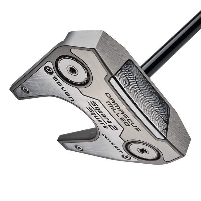 Damascus Milled Square 2 Square Seven Center Shaft Putter | Odyssey Golf