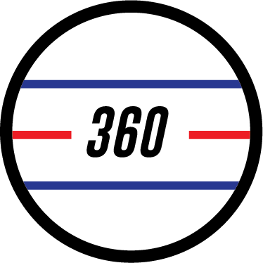 360 Triple Track Icon