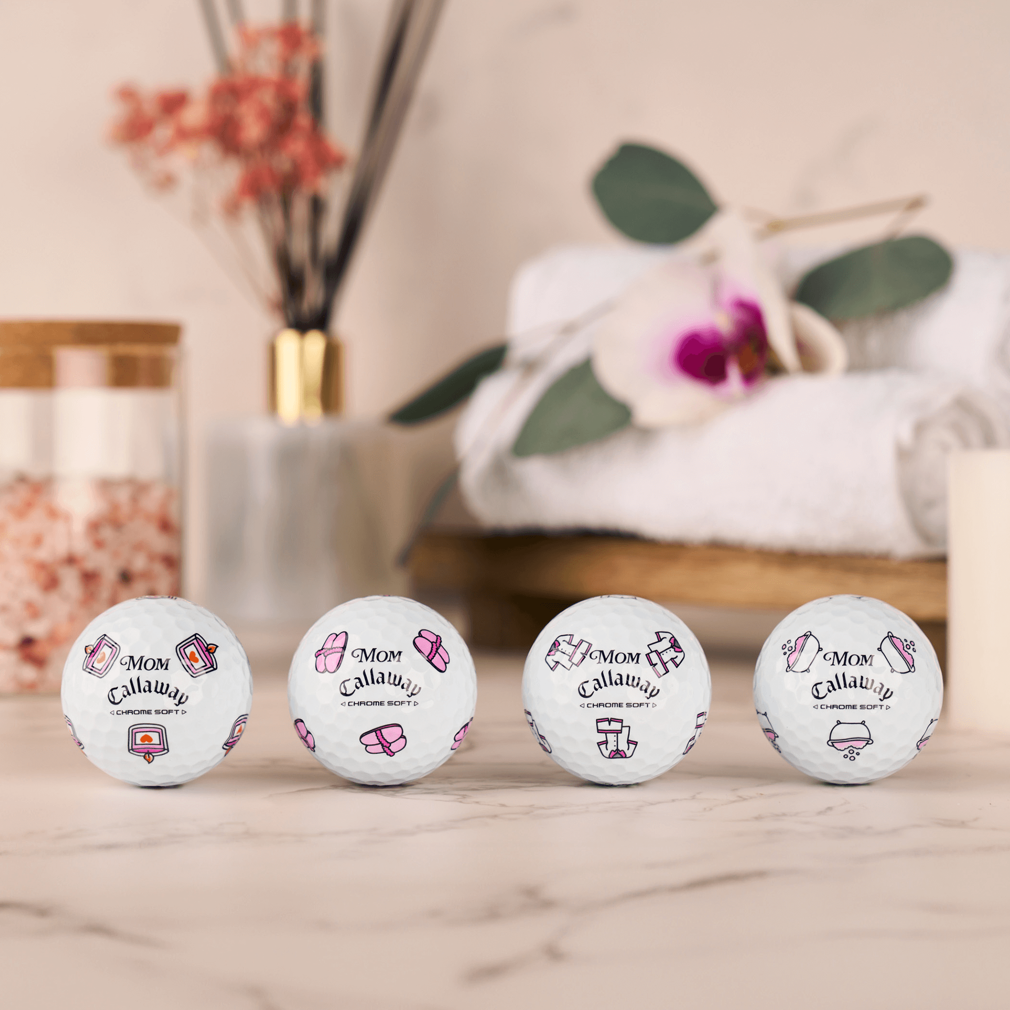 Chrome Soft Relax and Recharge Golf Balls
