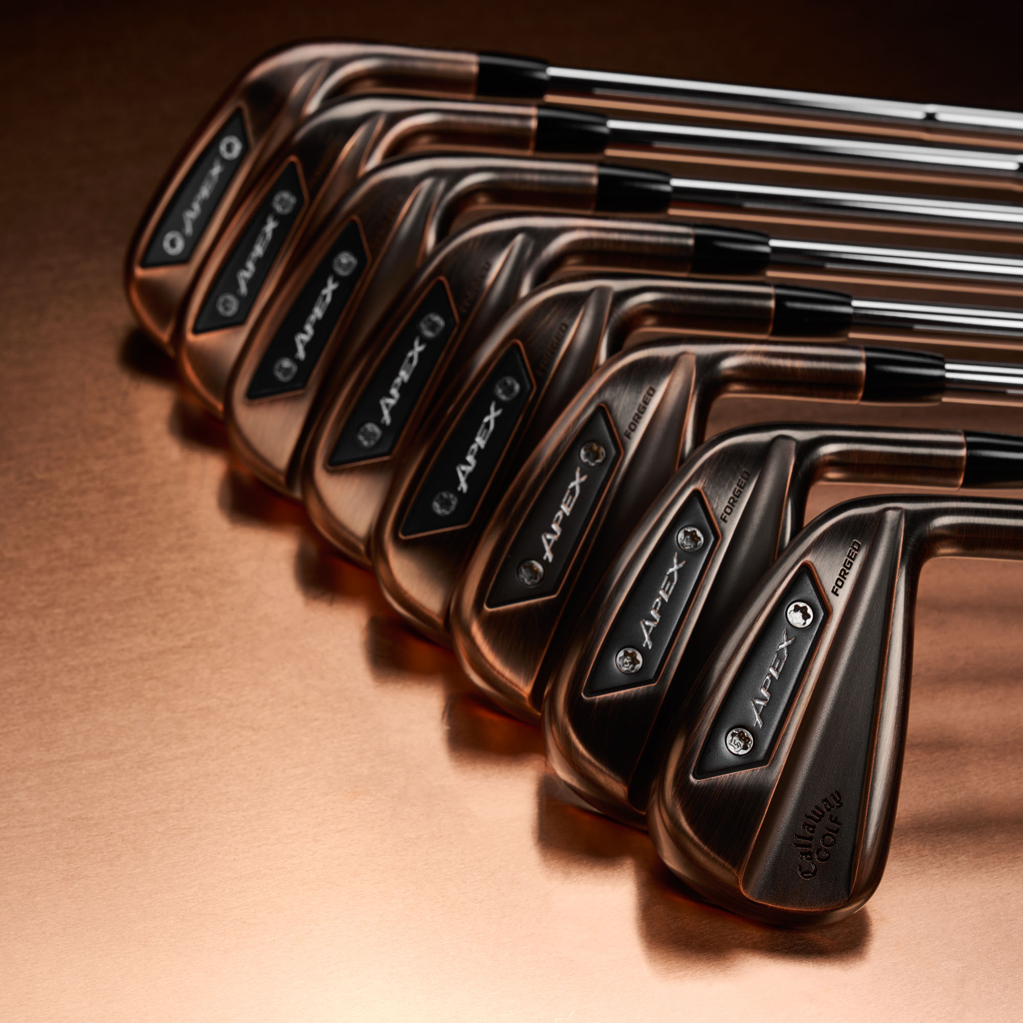 Callaway Golf APEX Ai200 Brushed Copper Irons | Callaway Golf Pre