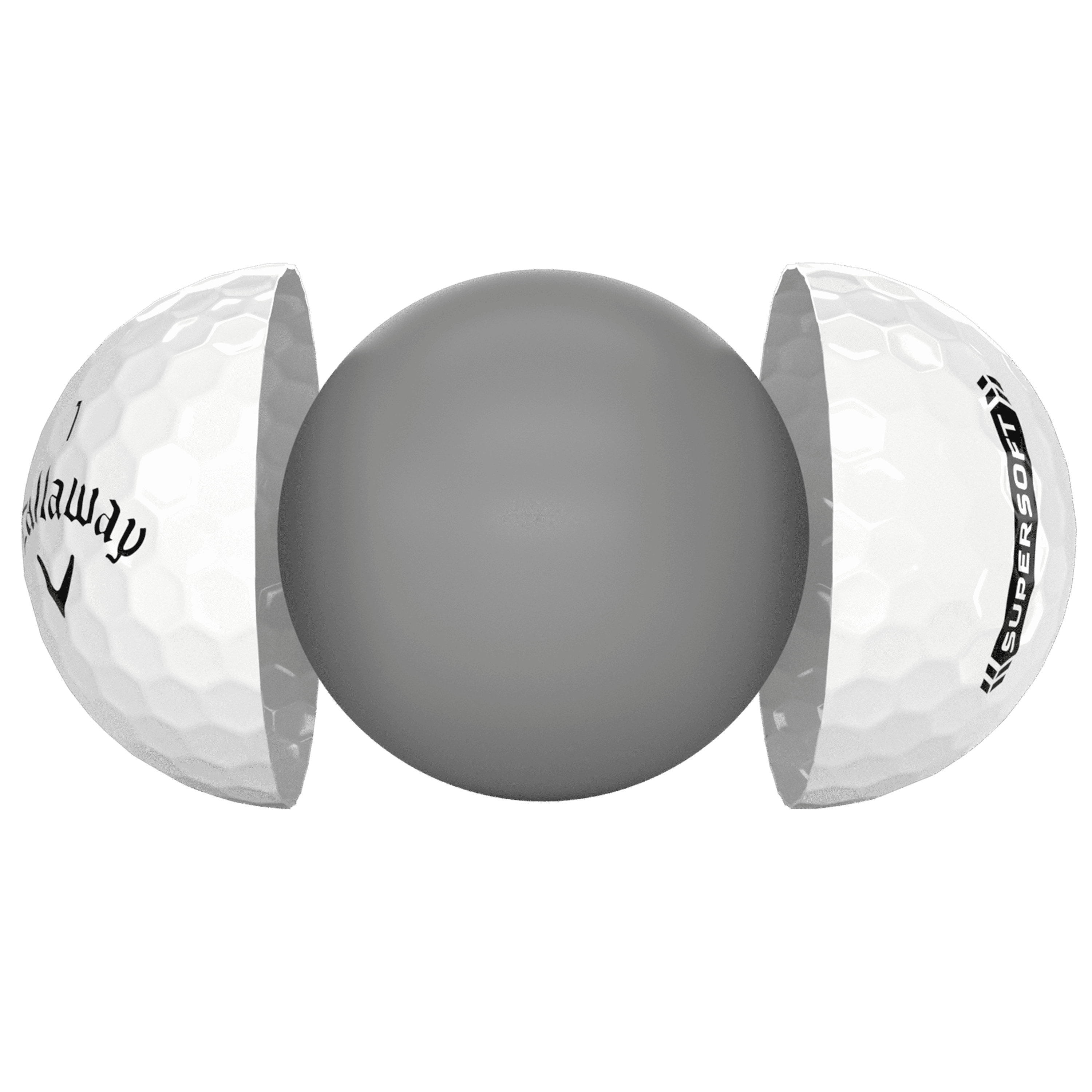 Callaway Supersoft White Golf Balls Technology