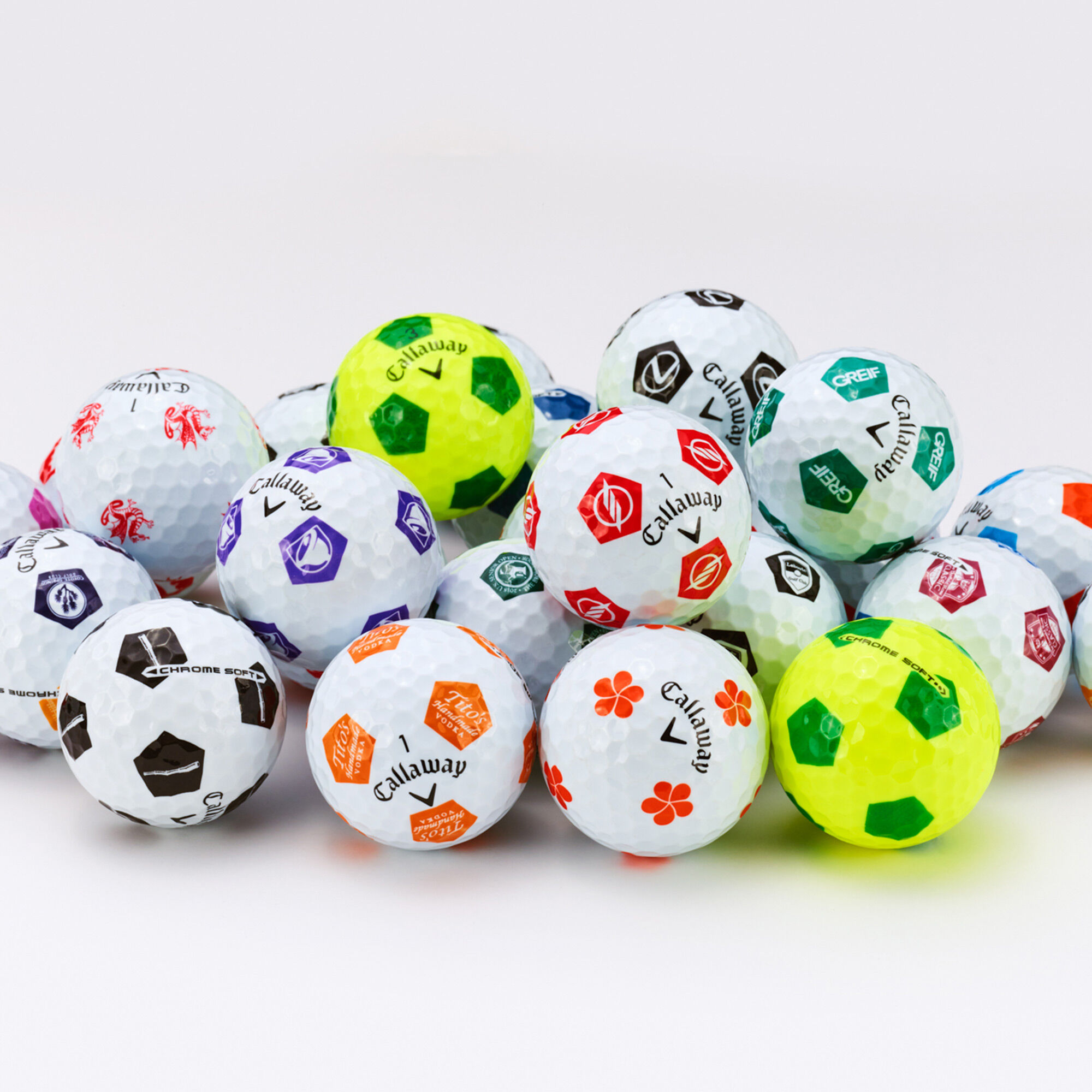 Chrome Tour X Yellow Golf Balls | Callaway Golf