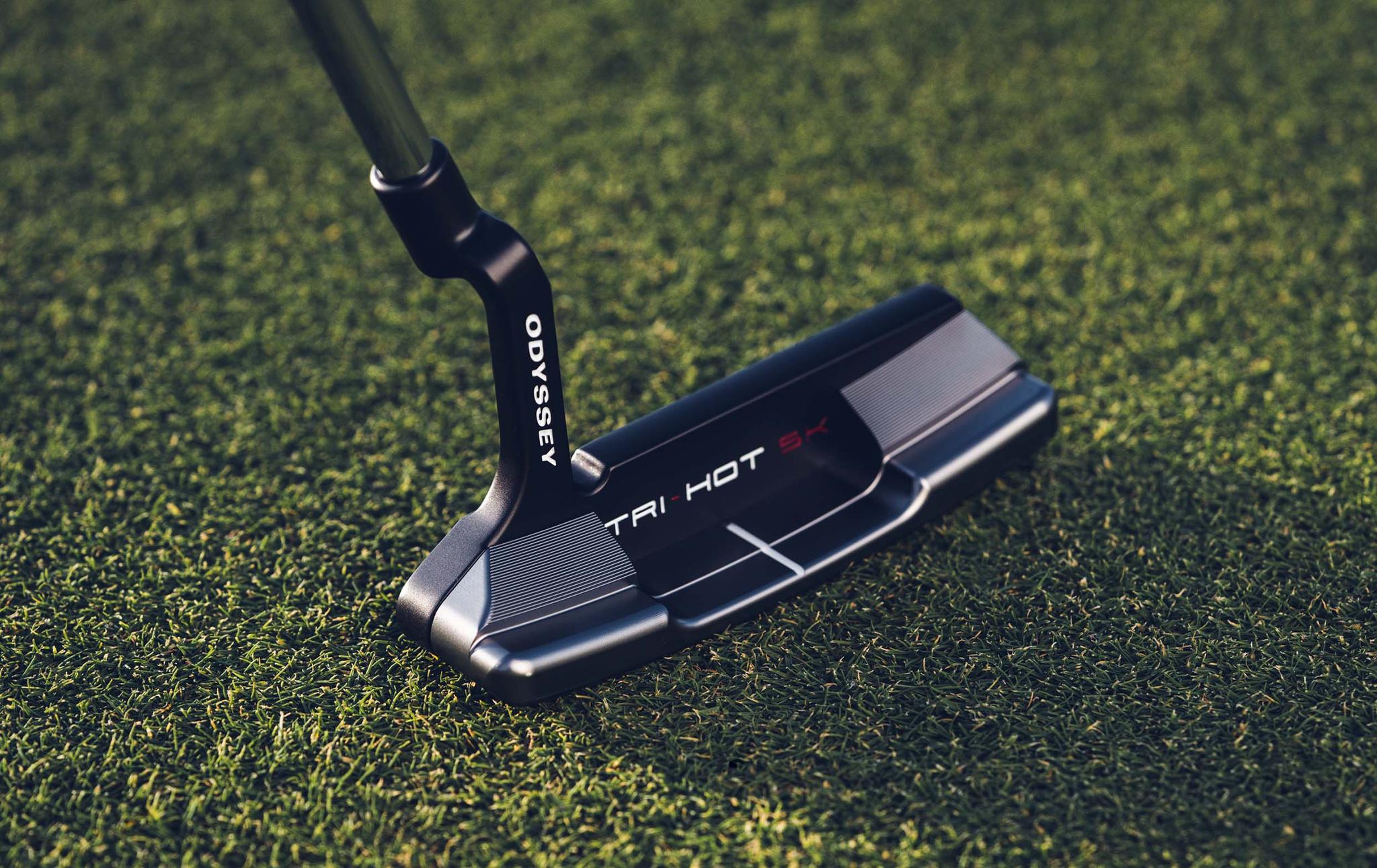 The New Odyssey TRI-HOT 5K Putter is a blade unlike any other