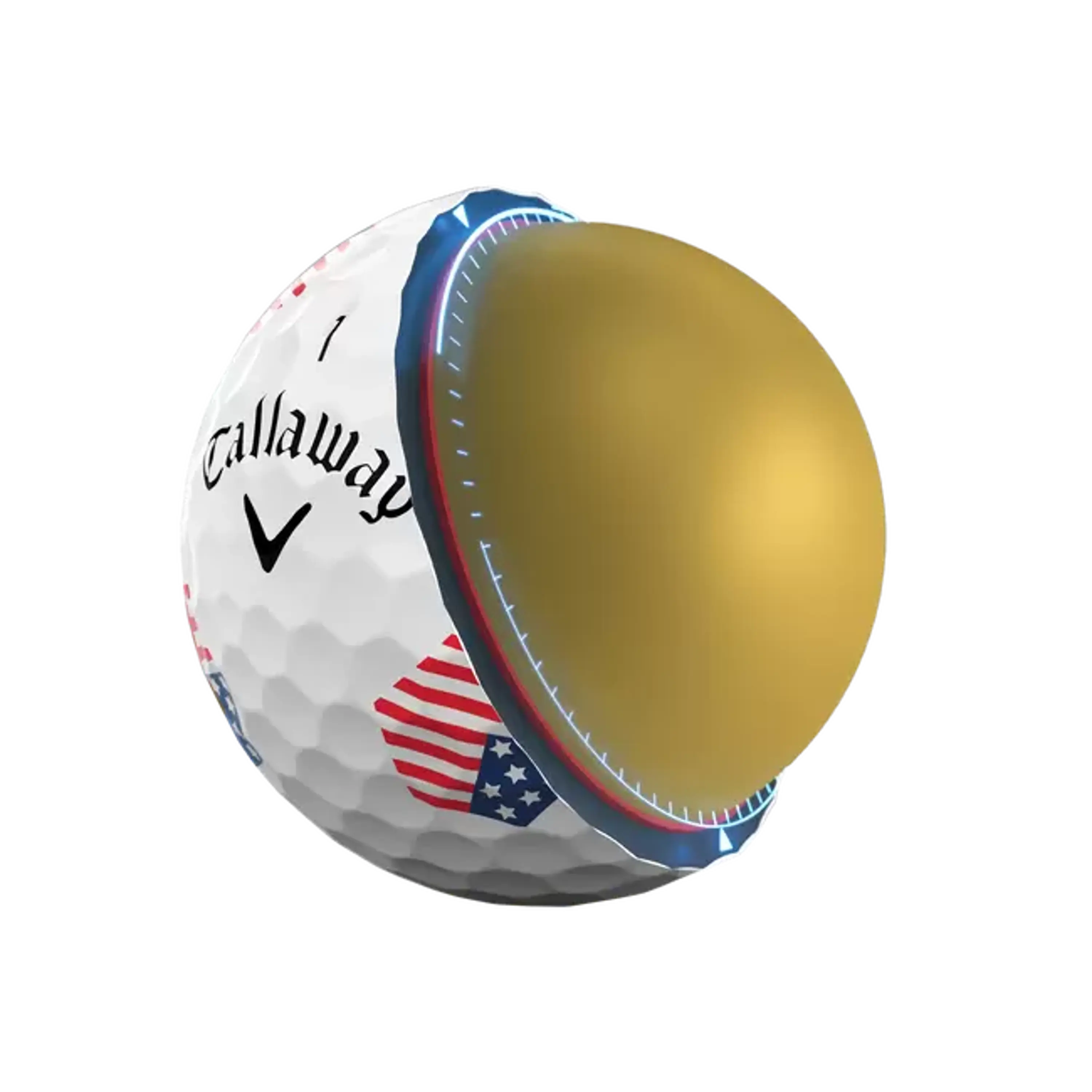 Chrome Tour TruTrack USA Golf Balls