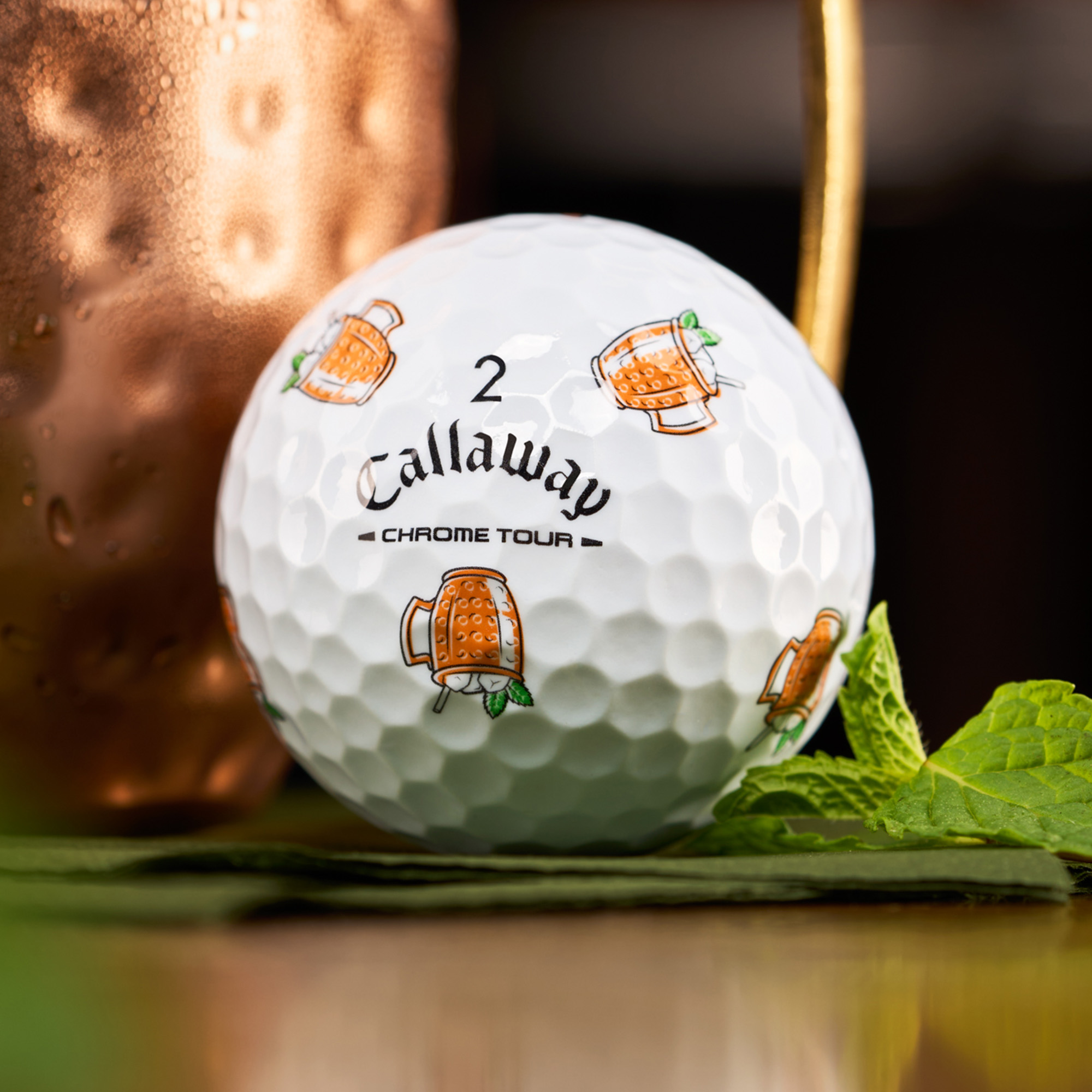 Chrome Tour Cocktails Golf Balls