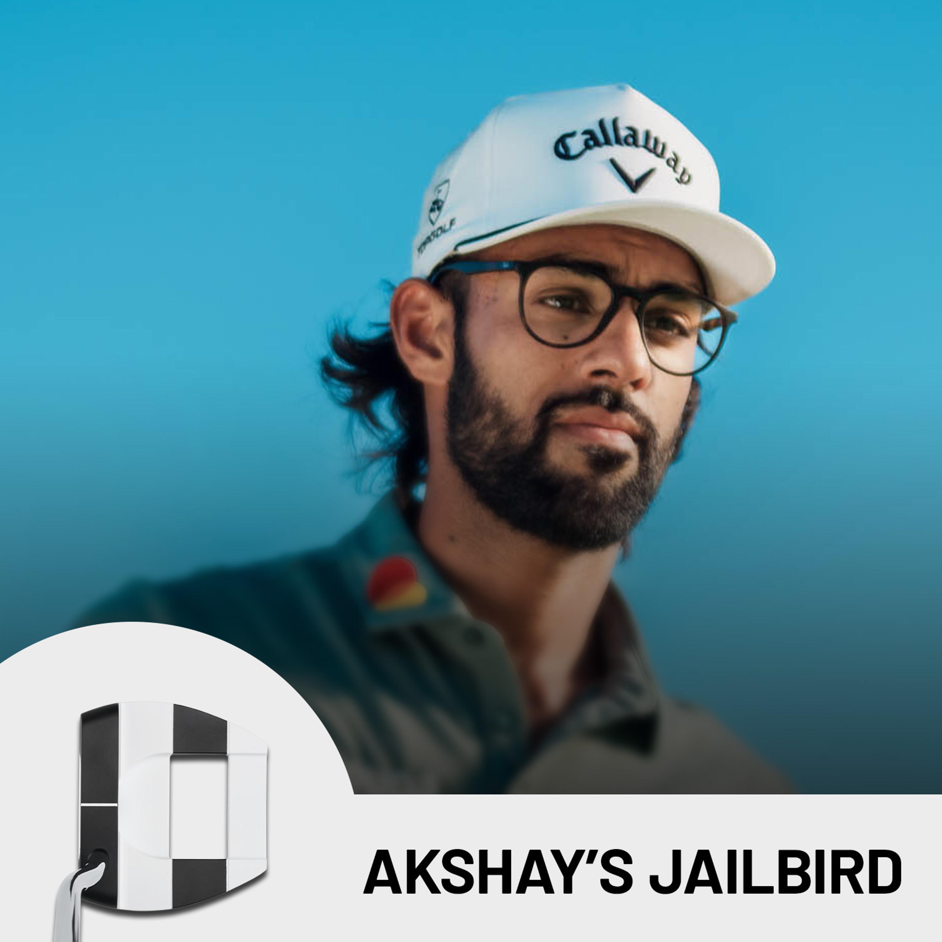 Akshay Bhatia with Putter