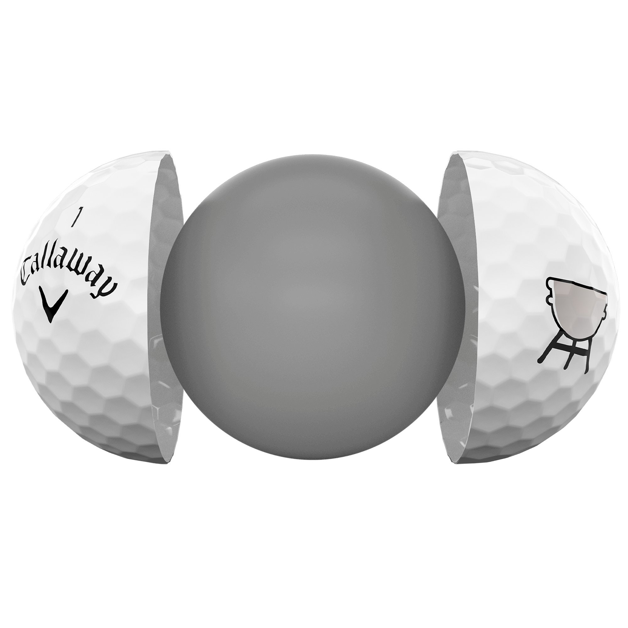 Supersoft Father's Day Grillmaster Golf Balls