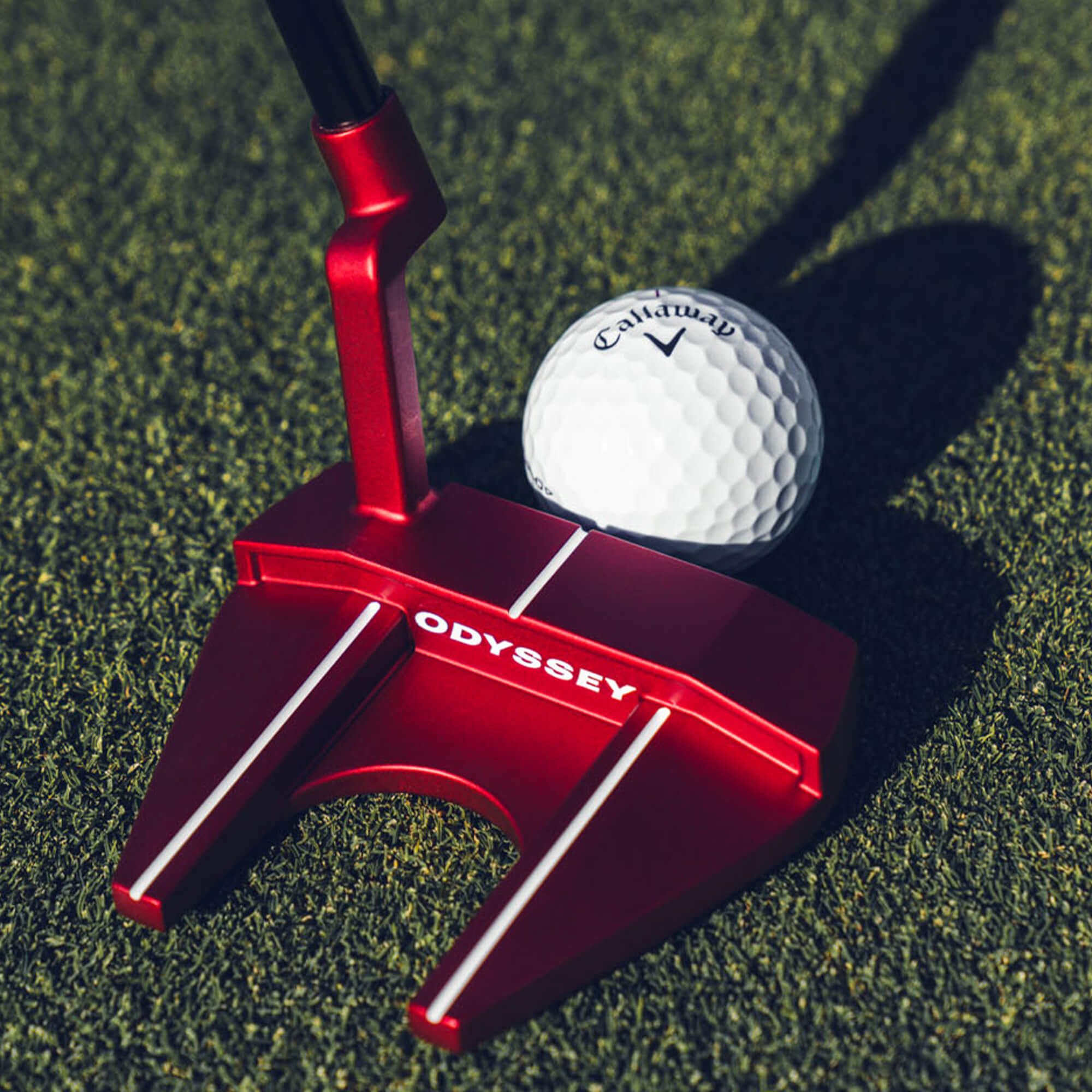 Red Milled Seven X Putter