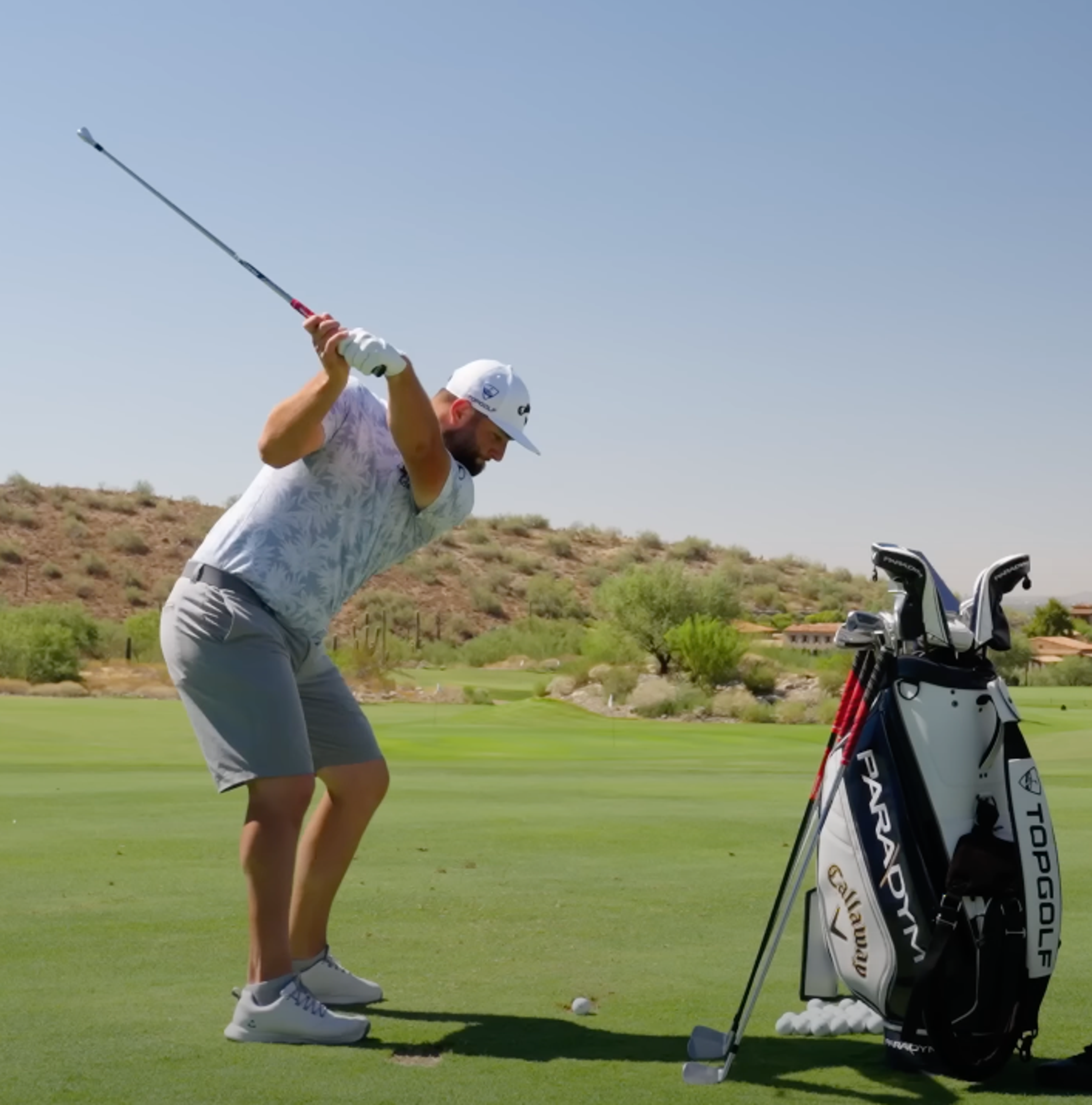 Jon Rahm + Xander Schauffele Put New Apex Irons to the Test \\ World of Wunder