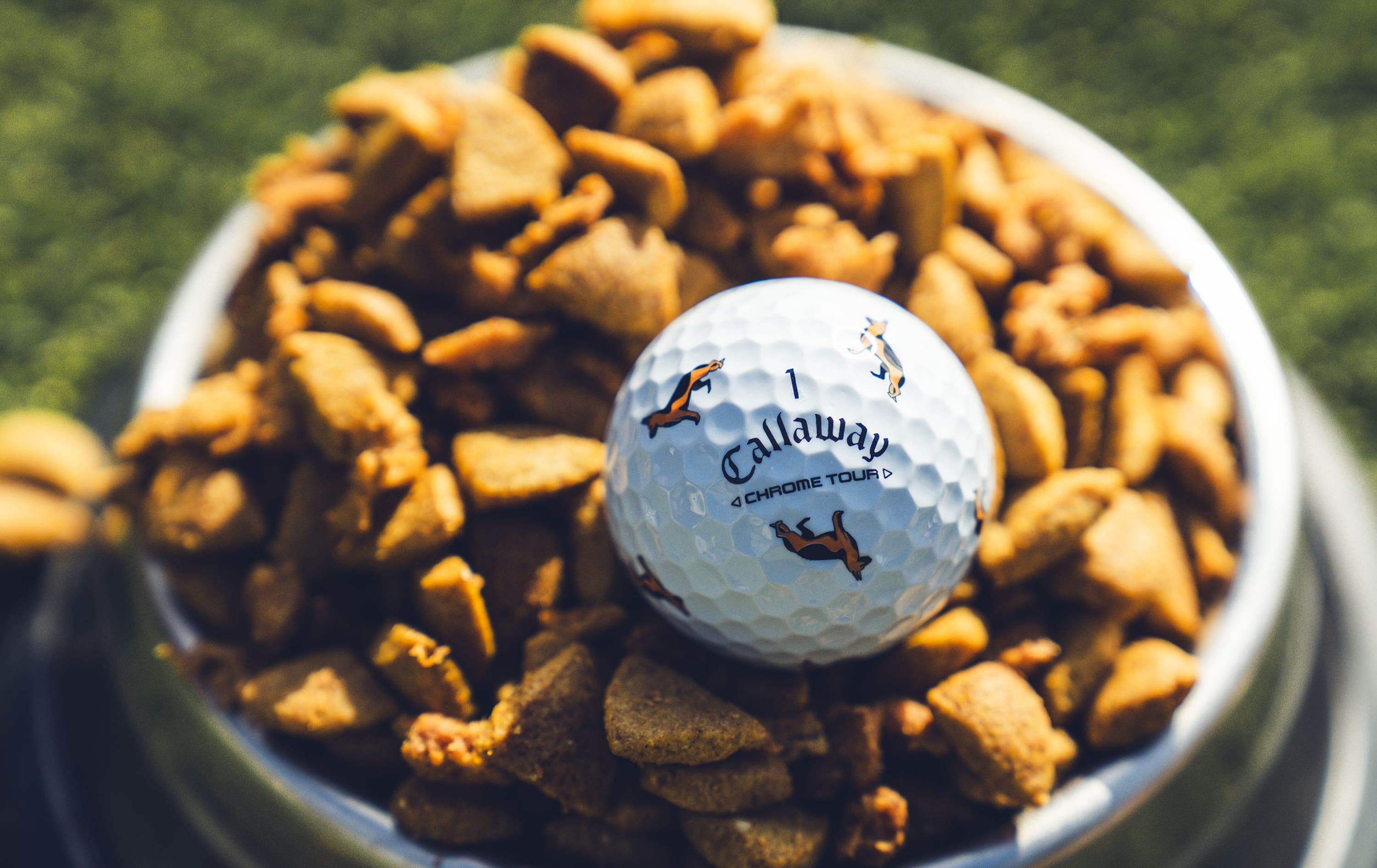 German Shepherd Chrome Tour Golf Balls