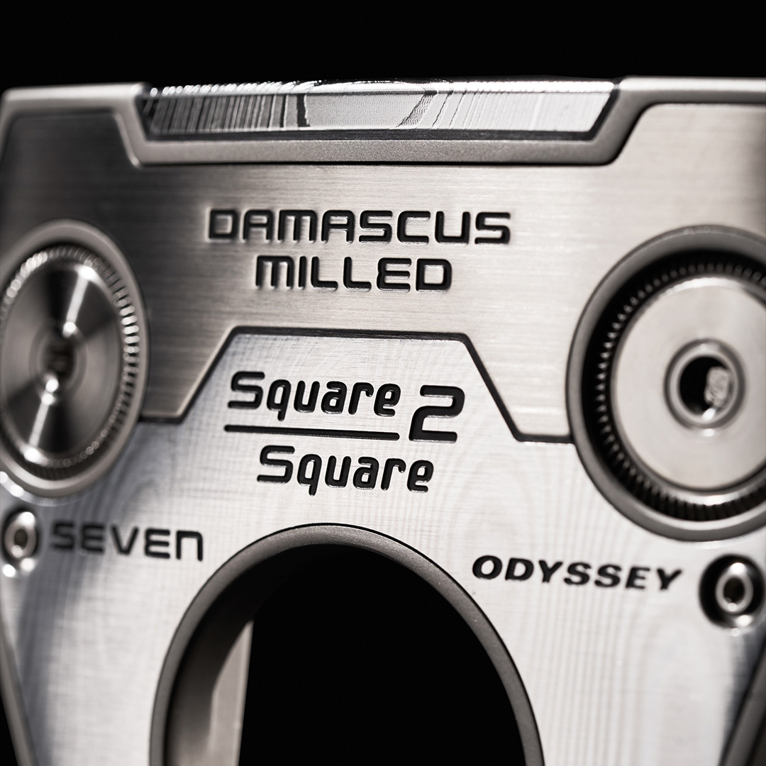 Damascus Milled Square 2 Square Seven Center Shaft Putter