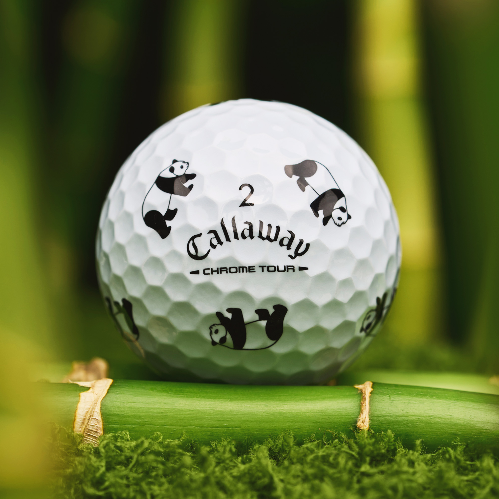 Chrome Tour Panda Golf Balls