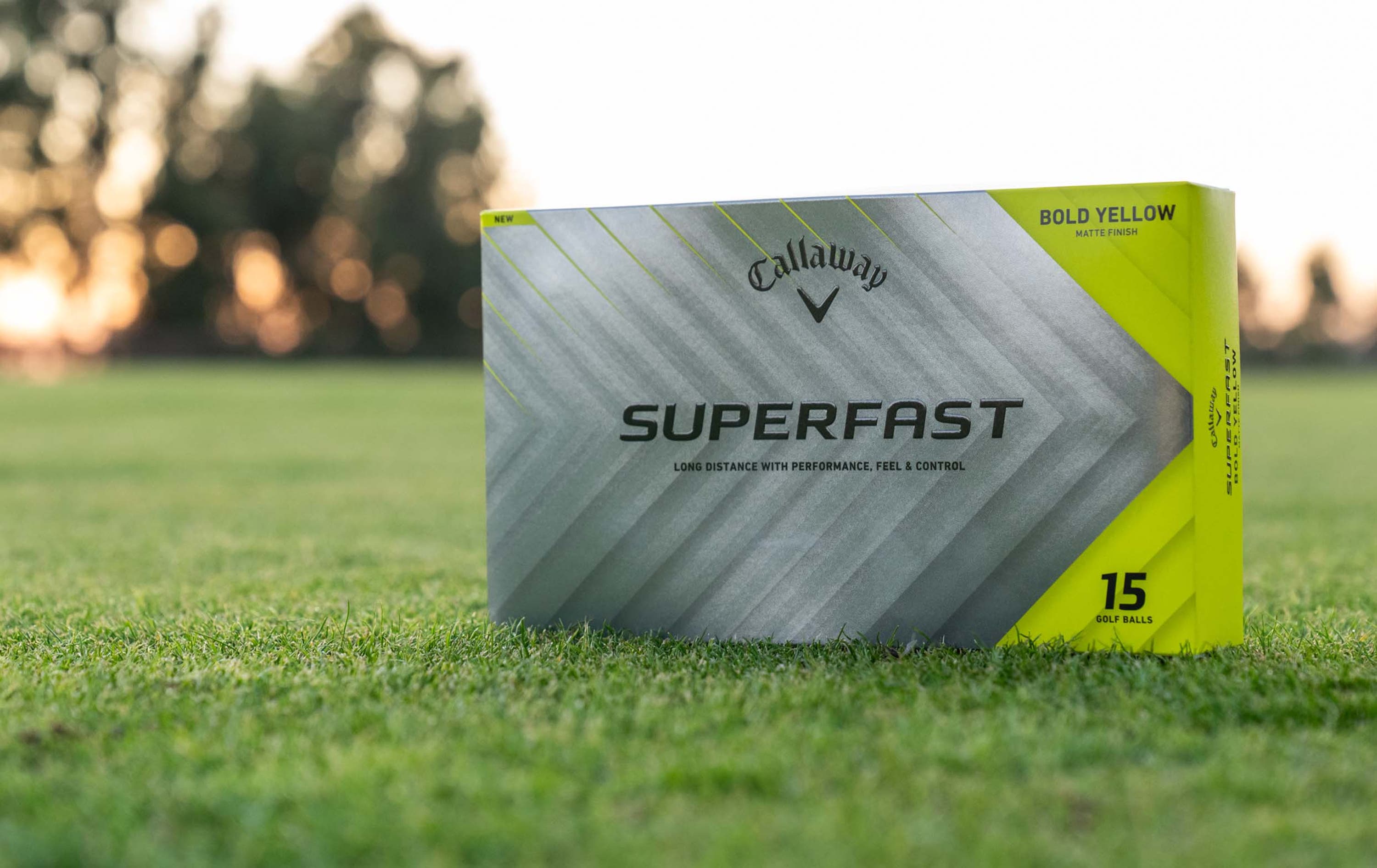 2025 Superfast yellow golf ball