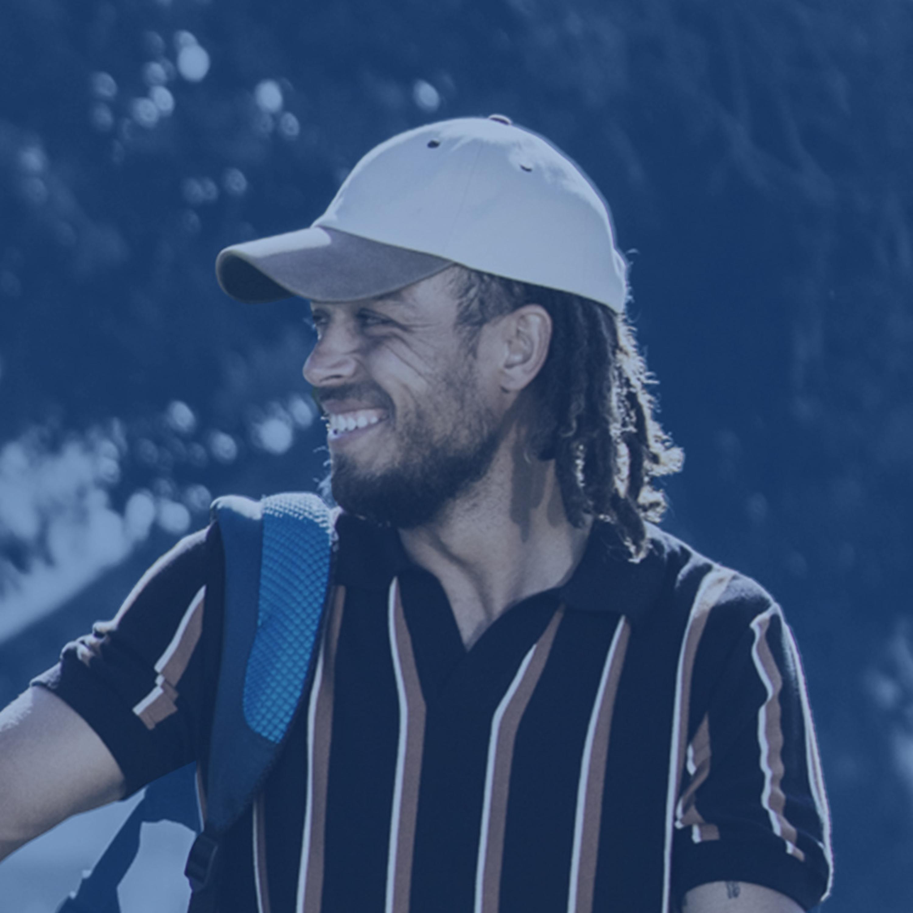 Guy with Golf Bag