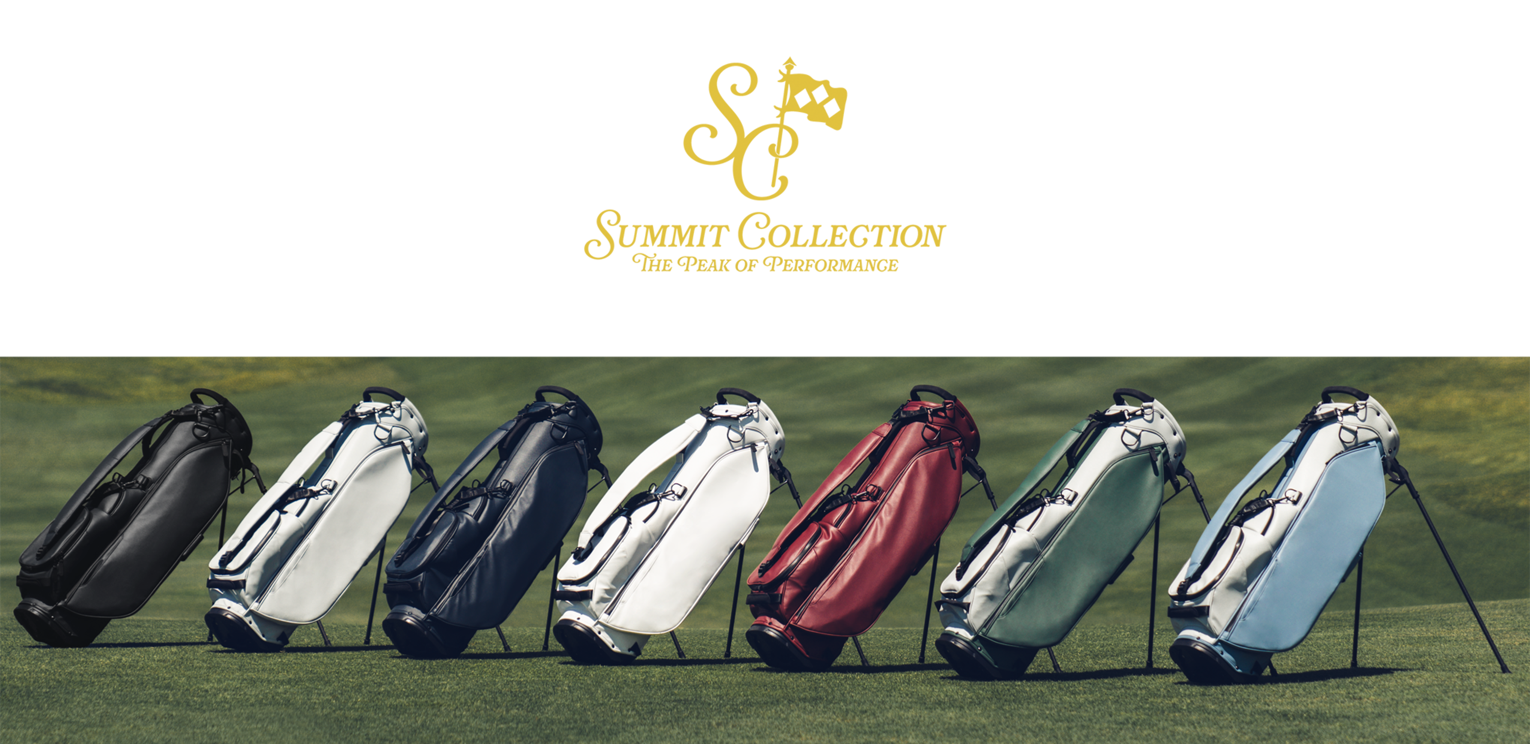 Summit Collection Logo with Callaway Golf Bags