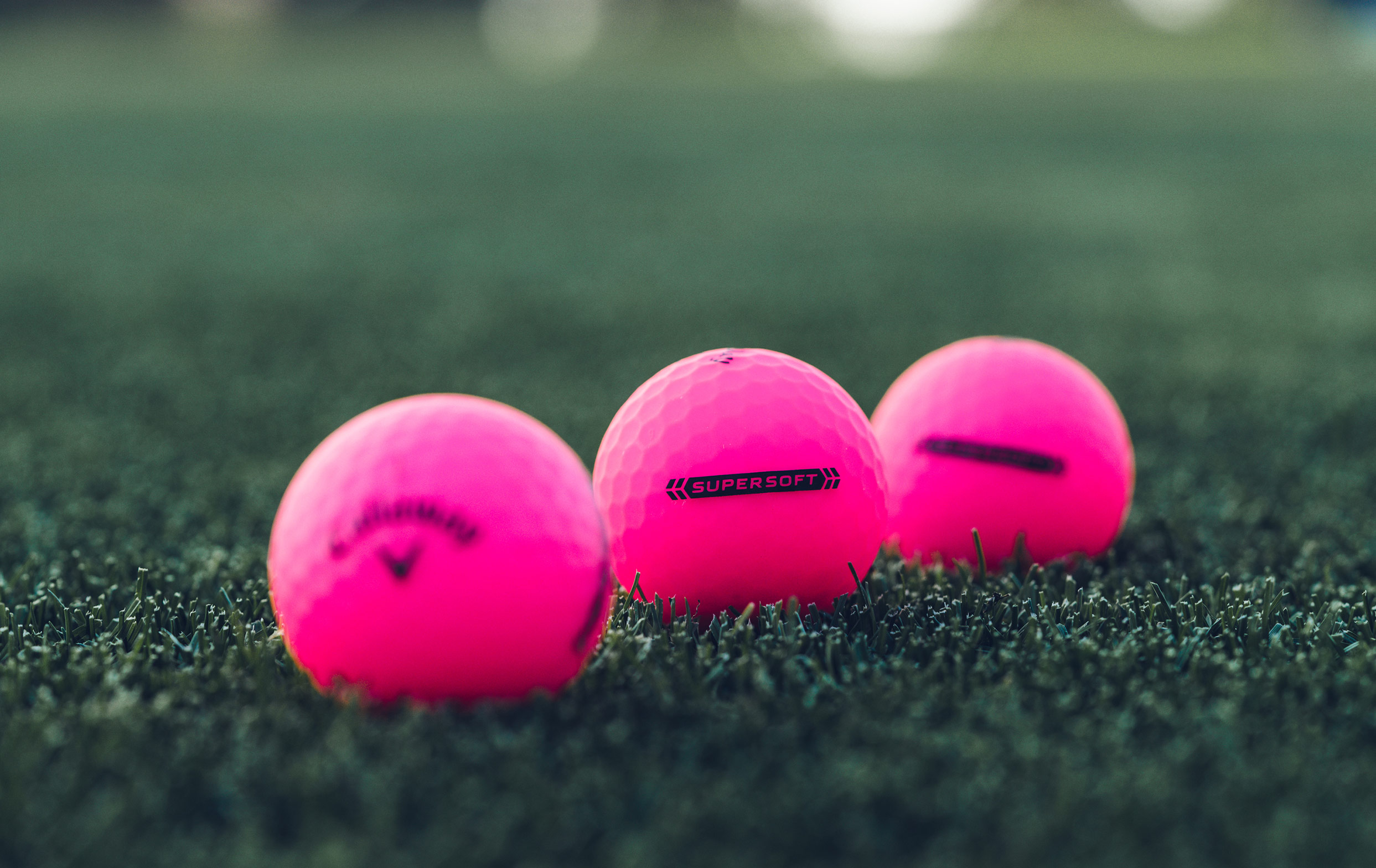 2023 Supersoft Matte Pink Golf Balls