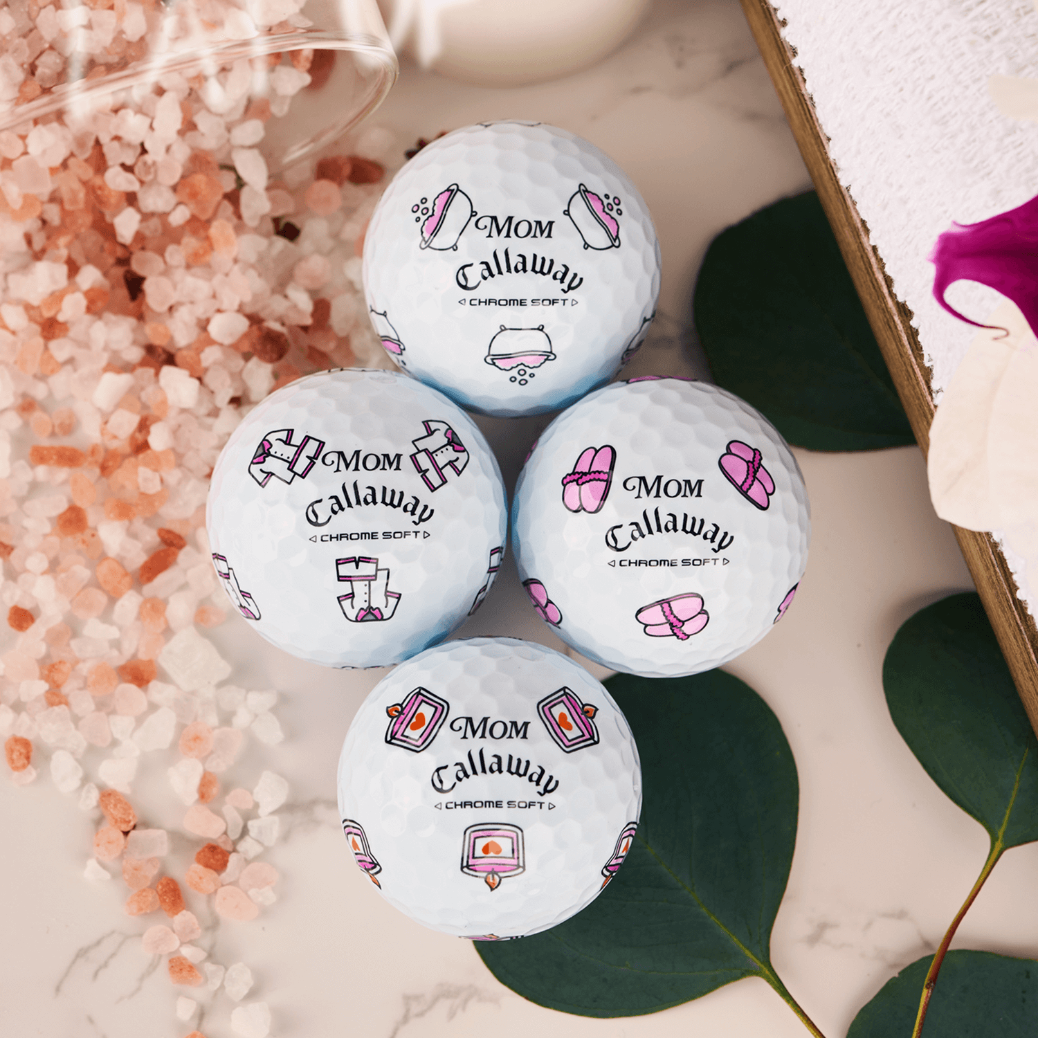 Chrome Soft Relax and Recharge Golf Balls
