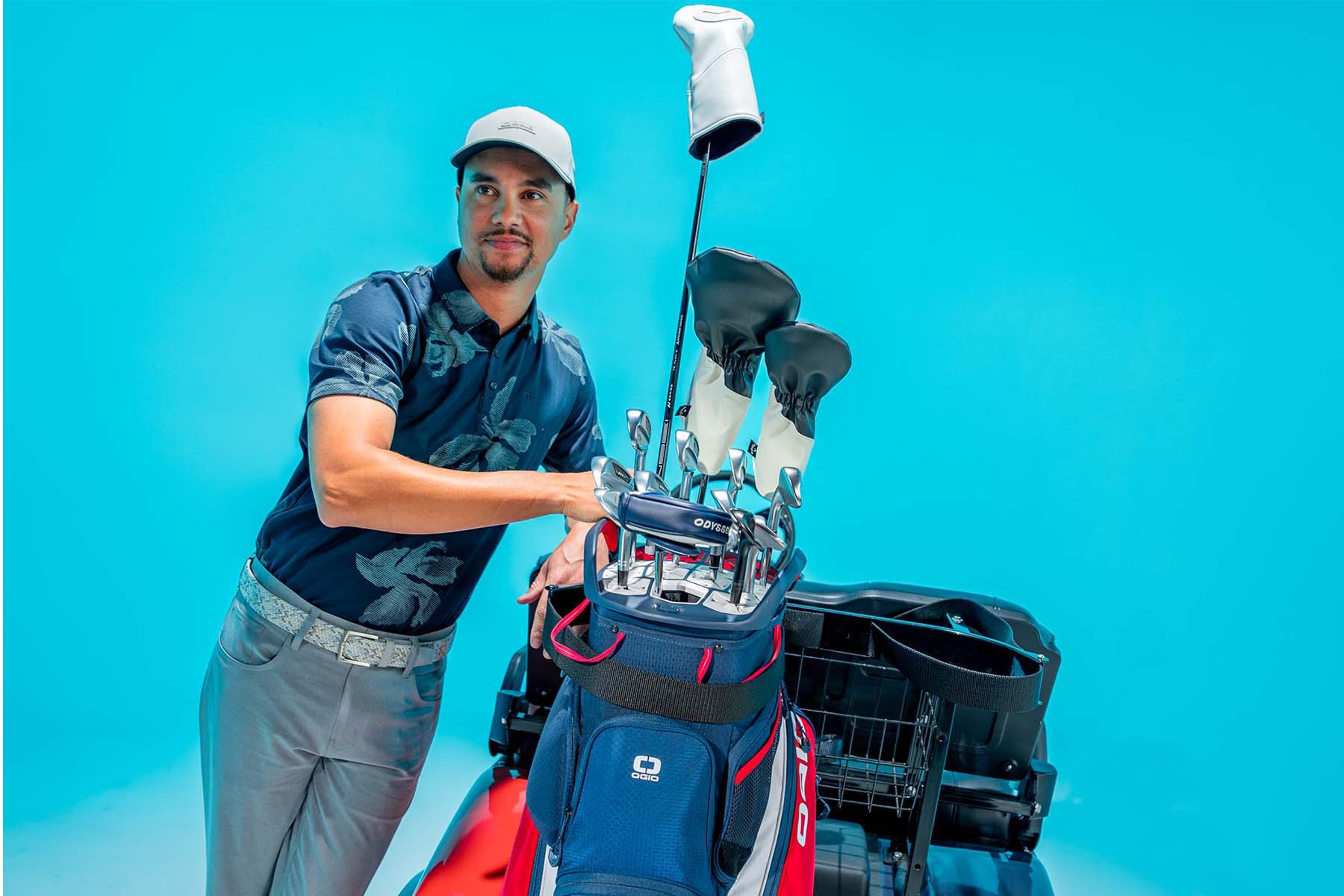 silencer cart bag with model
