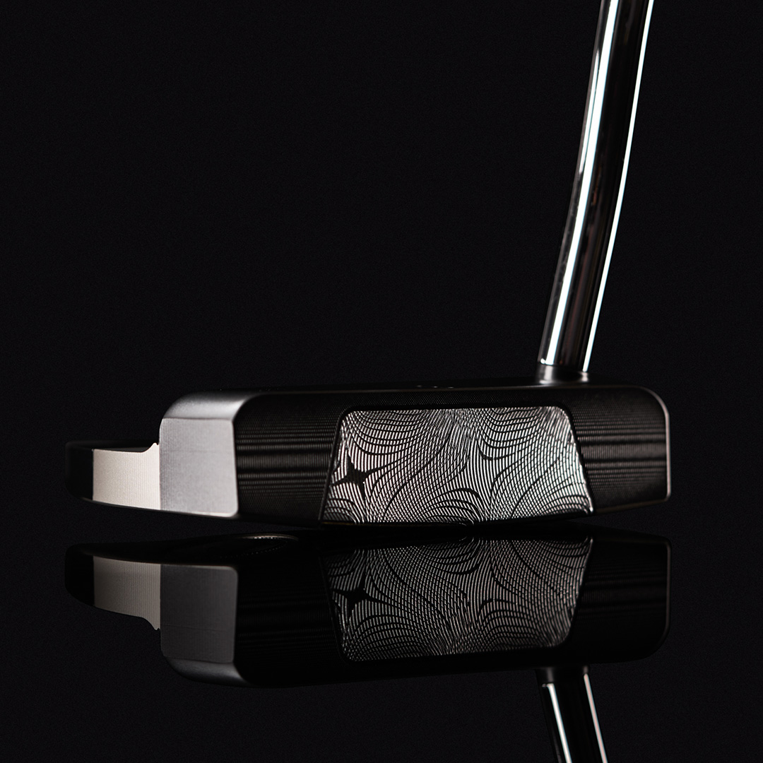 Damascus Milled Jailbird Mini Double Bend Putter