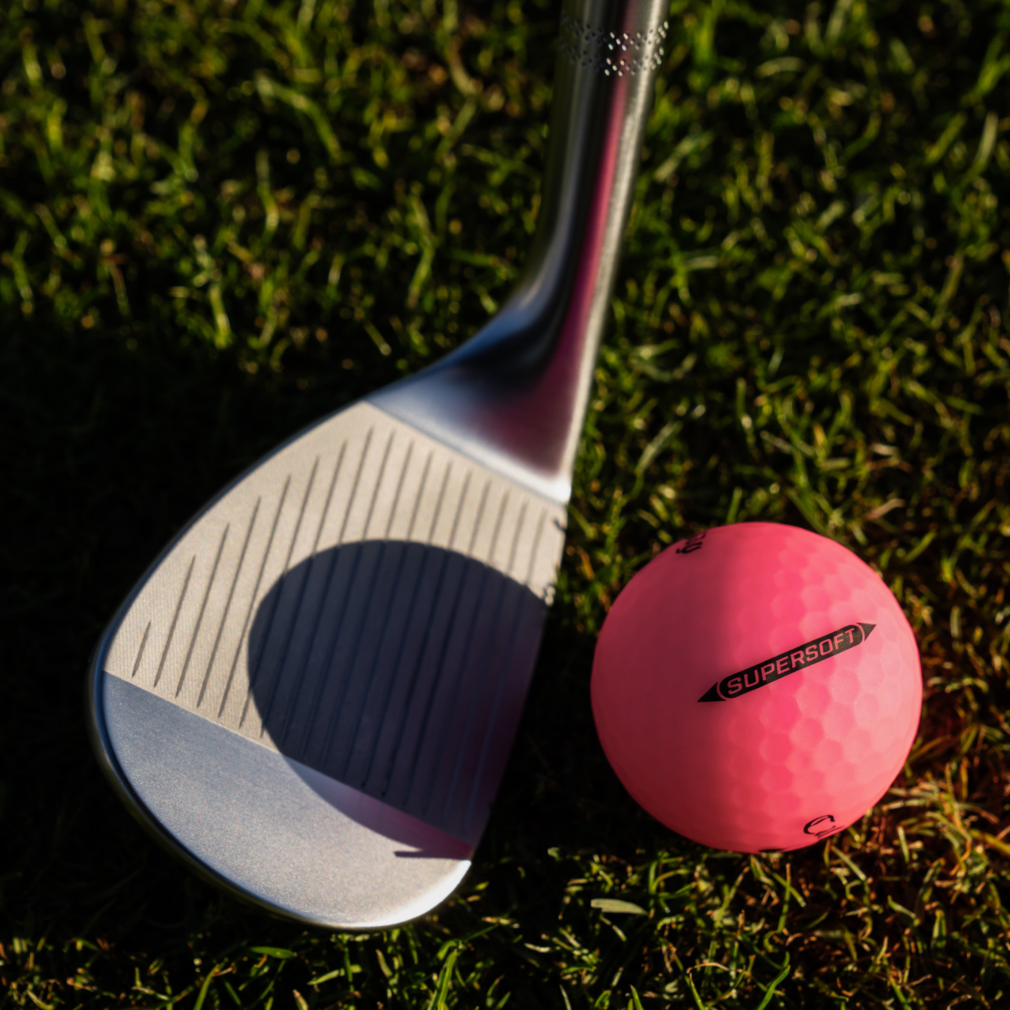 Supersoft Matte Pink Golf Balls