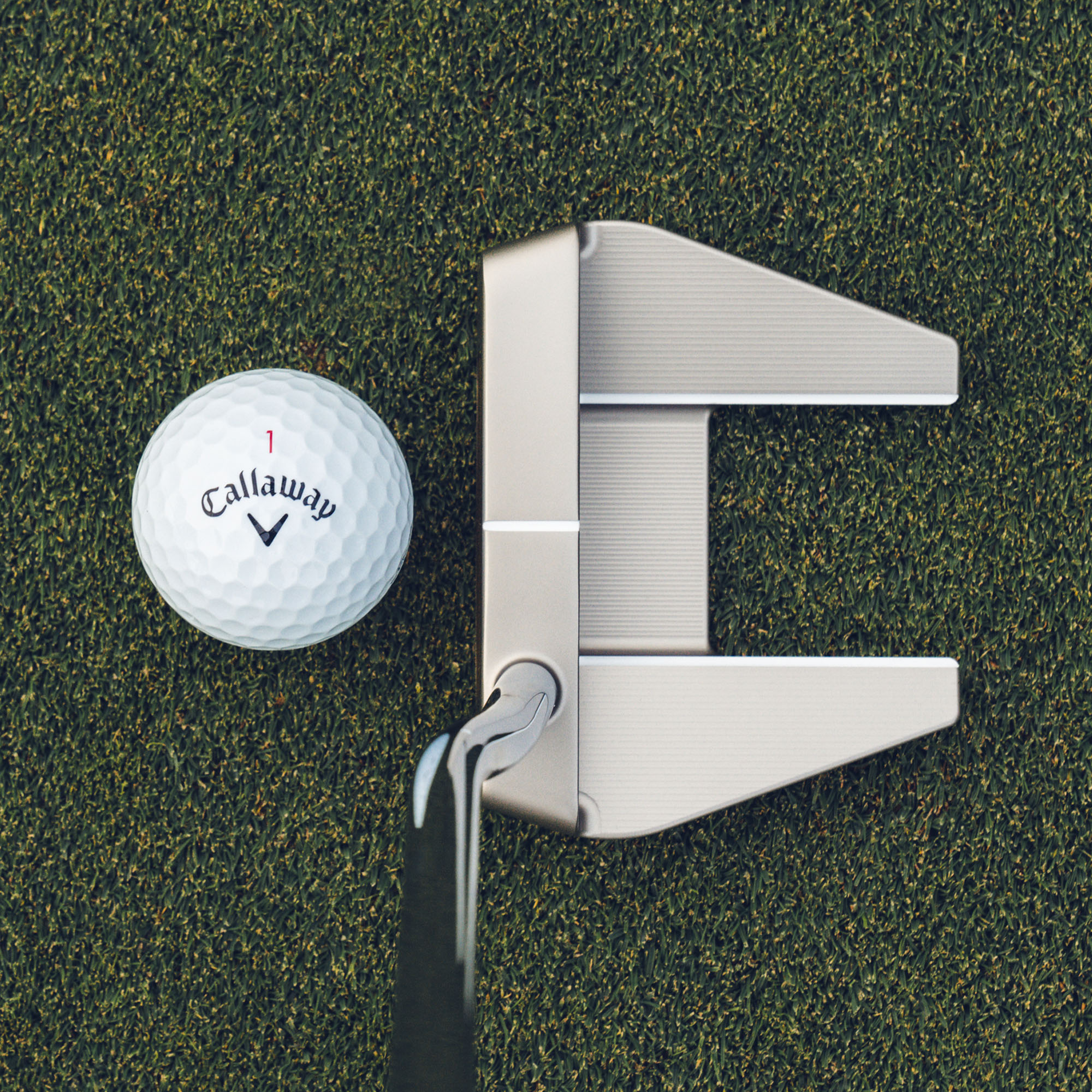 Ai-ONE Silver Milled Seven T DB Putter