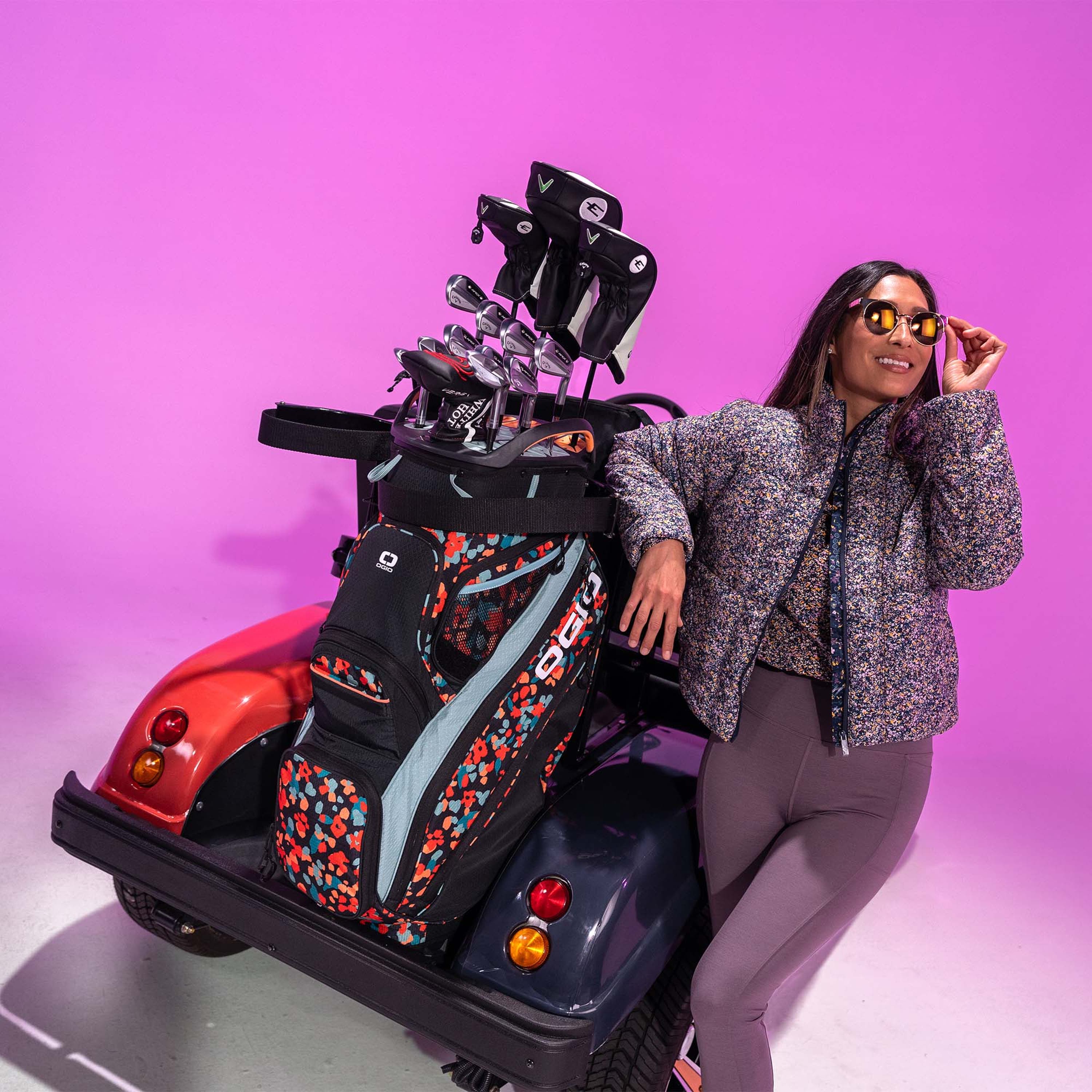 Silencer Confetti Golf Bag