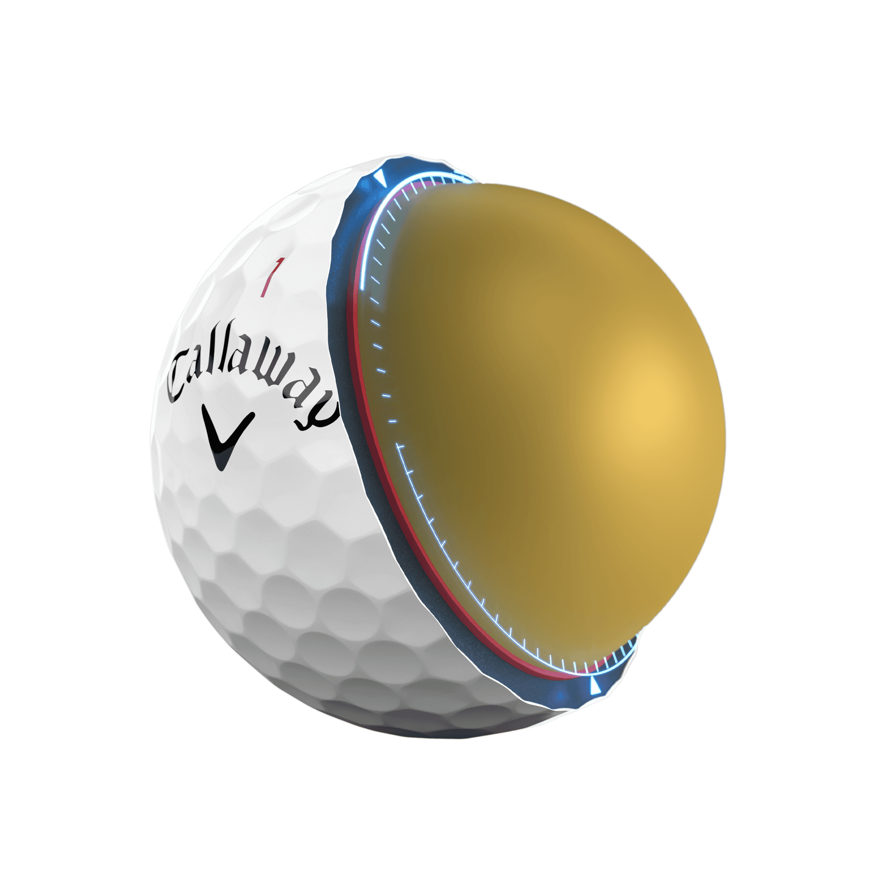 Chrome Tour X White Golf Balls features and benefits