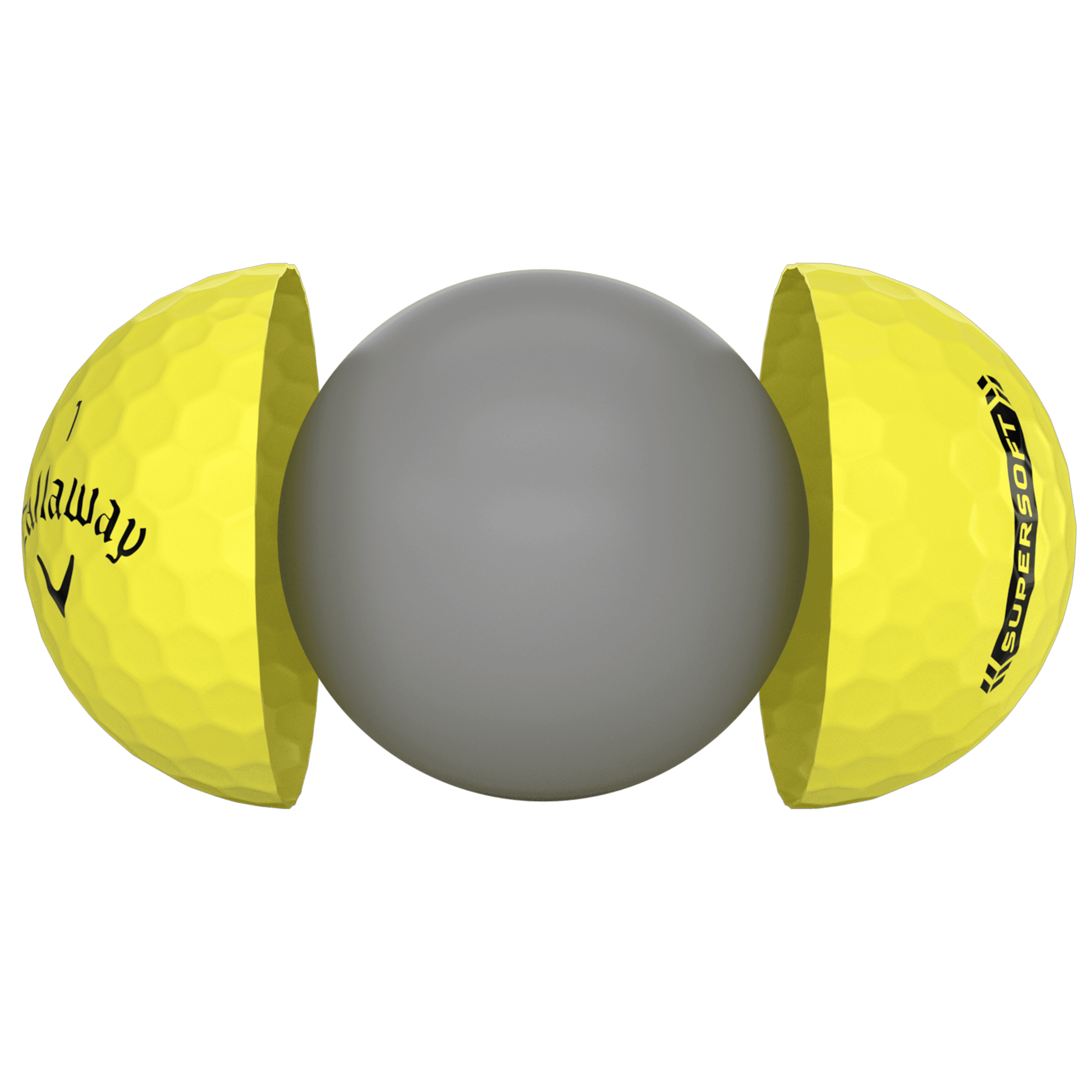 Callaway Supersoft Yellow Golf Balls Technology