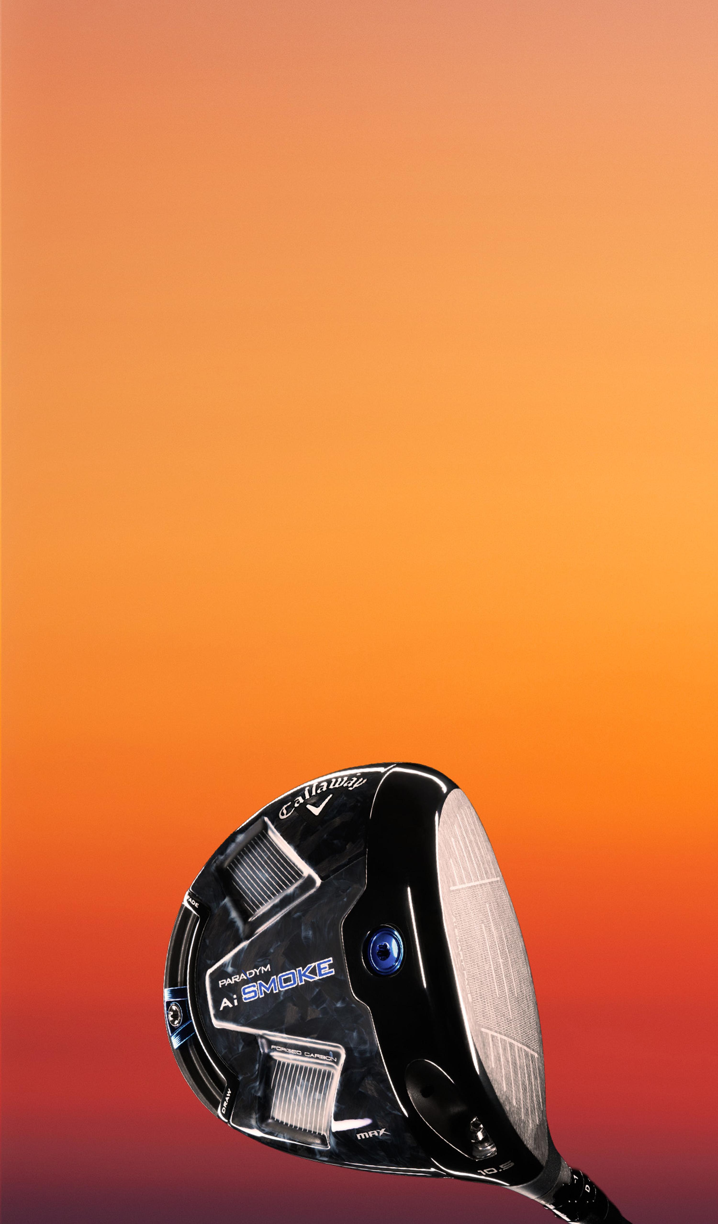 paradym ai smoke driver on orange background