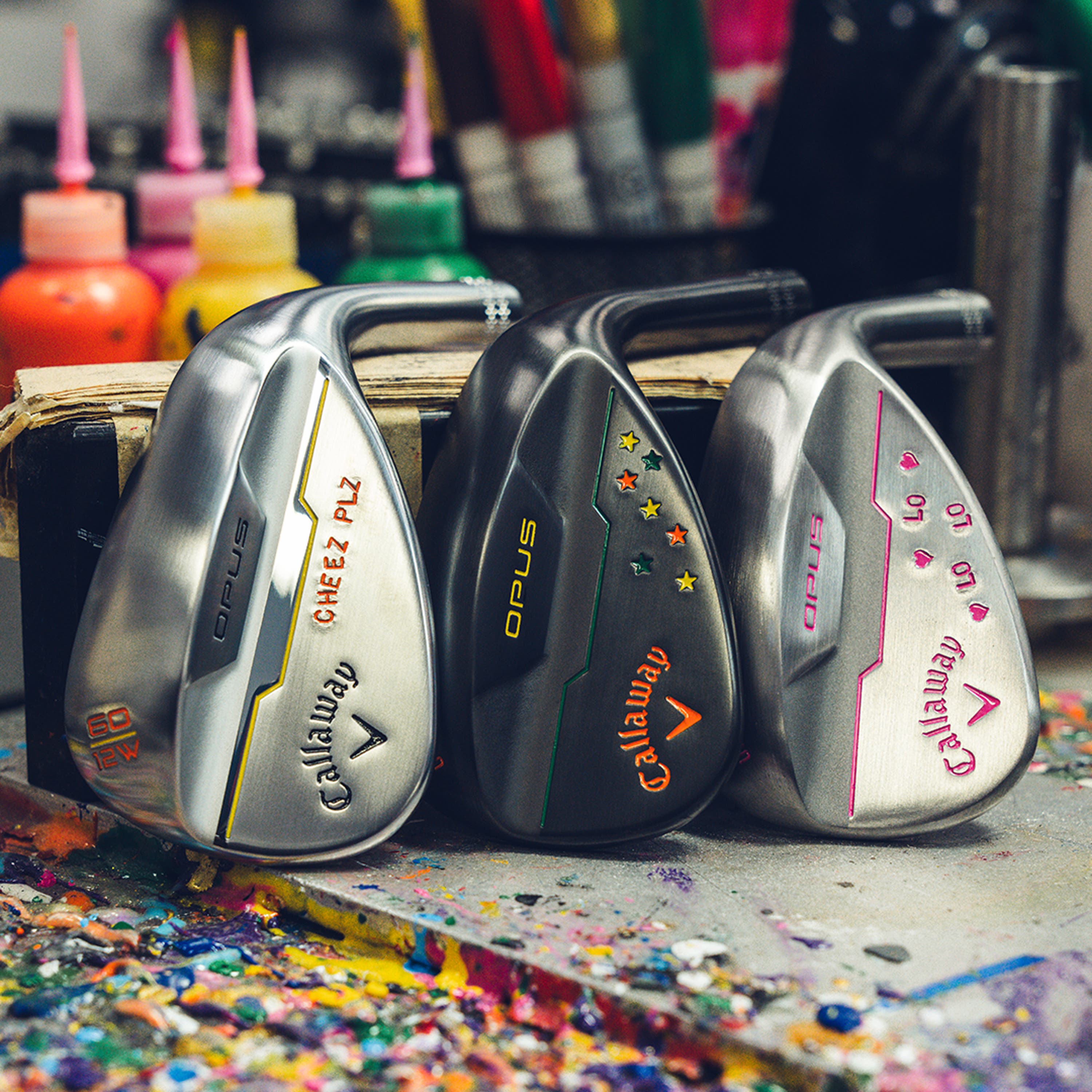 three opus customs wedges