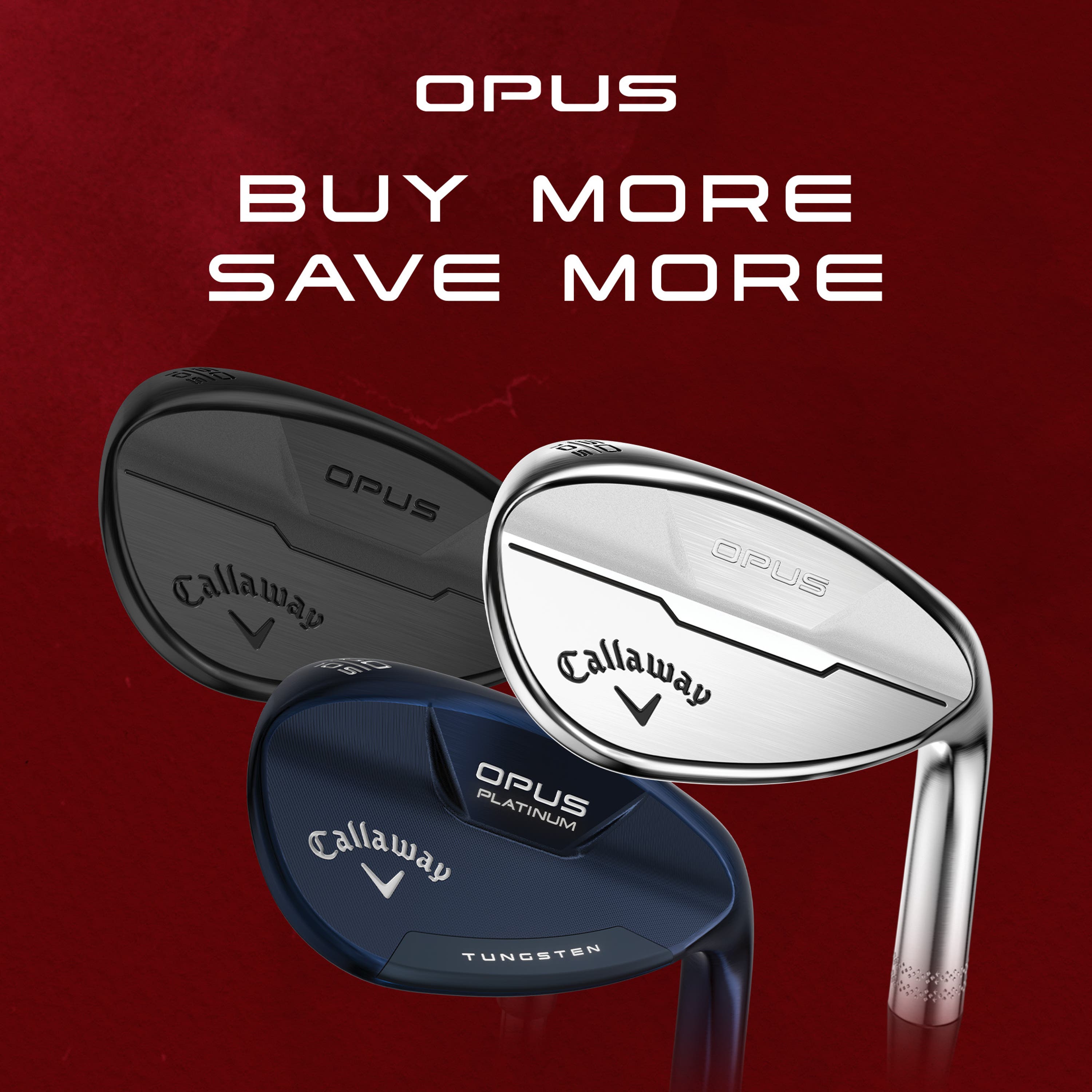 opus chrome wedges