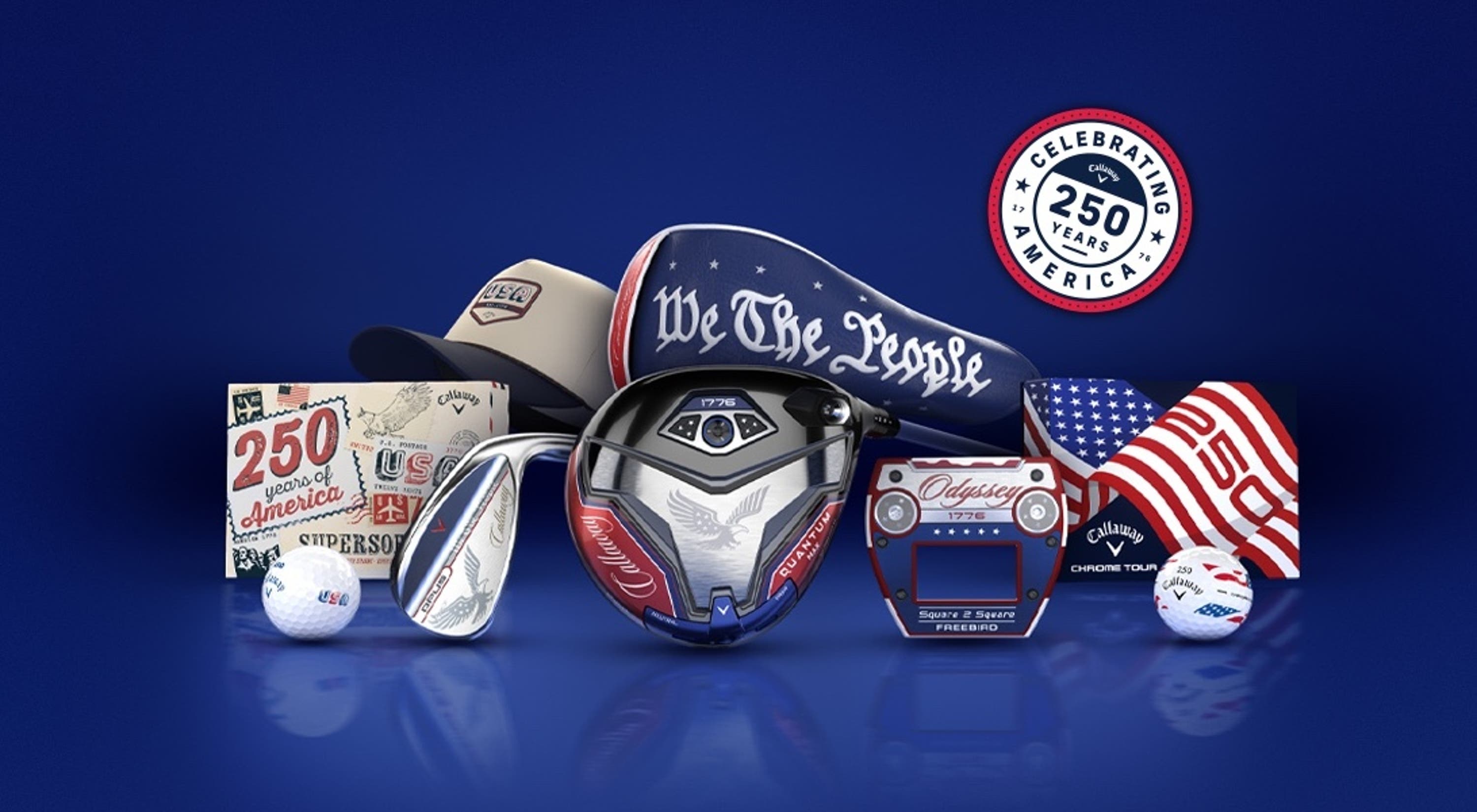 New Callaway Golf USA 250 Collection
