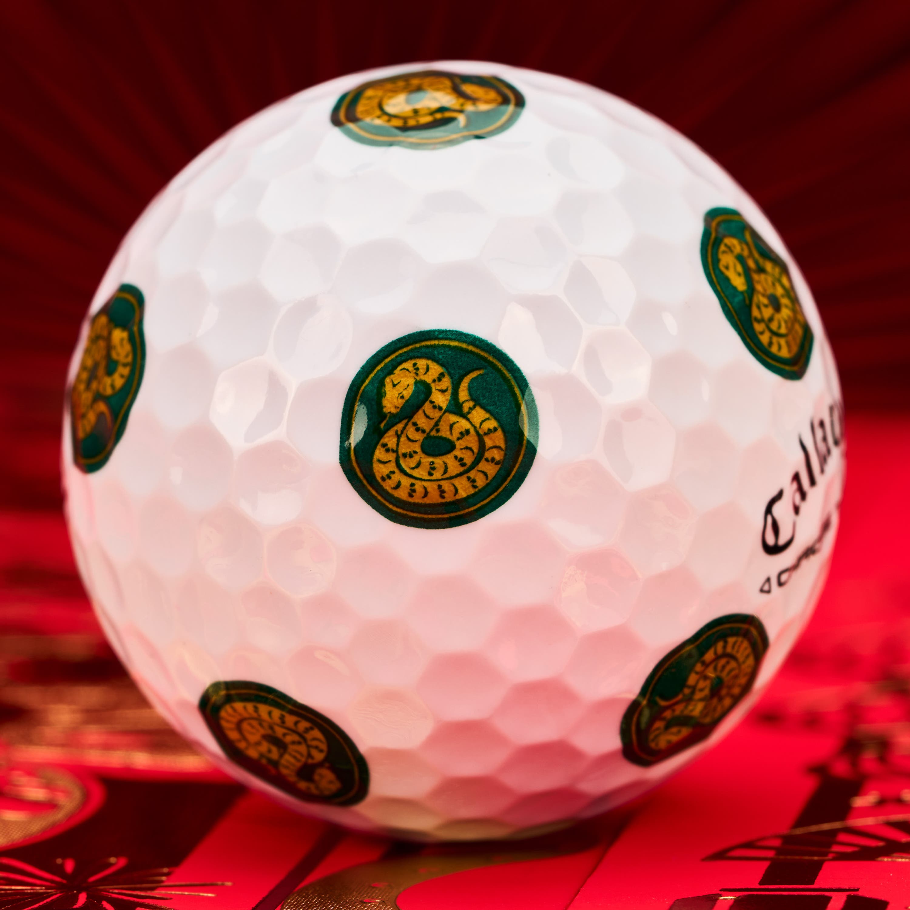 Chrome Tour Year of the Snake Golf Balls