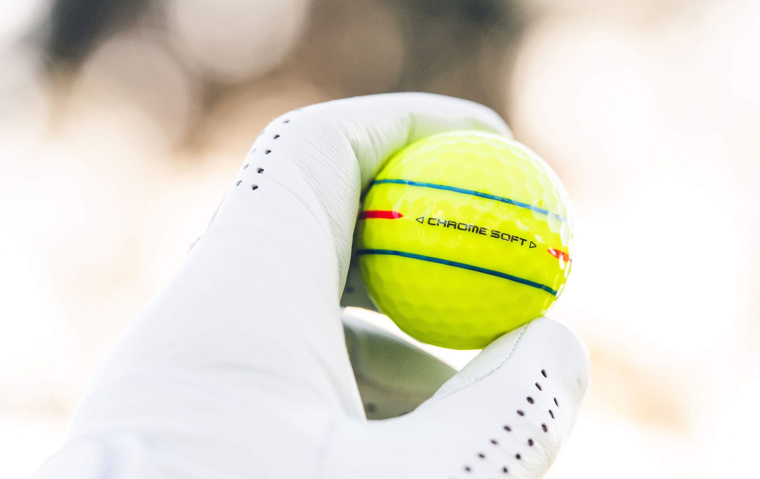 Chrome Soft 360 Triple Track Yellow Golf Balls
